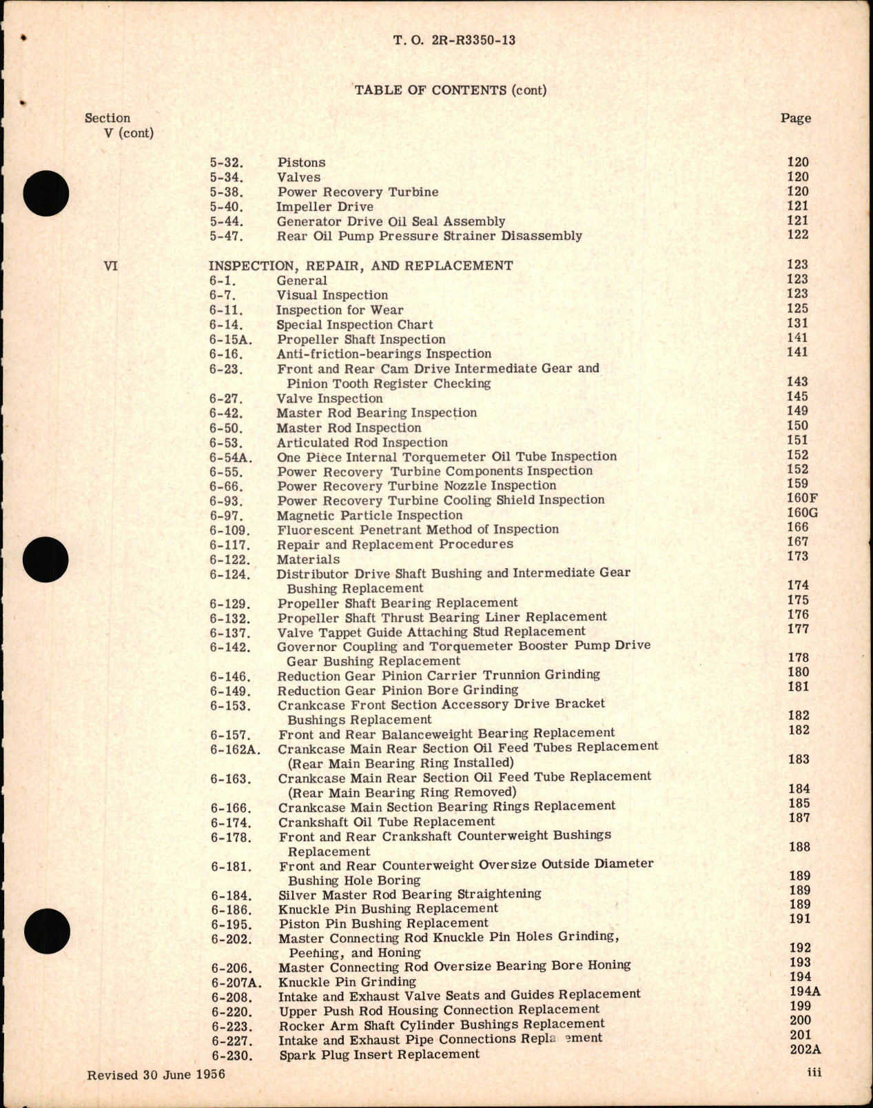 Sample page 5 from AirCorps Library document: Unidentified Manual for R-3350