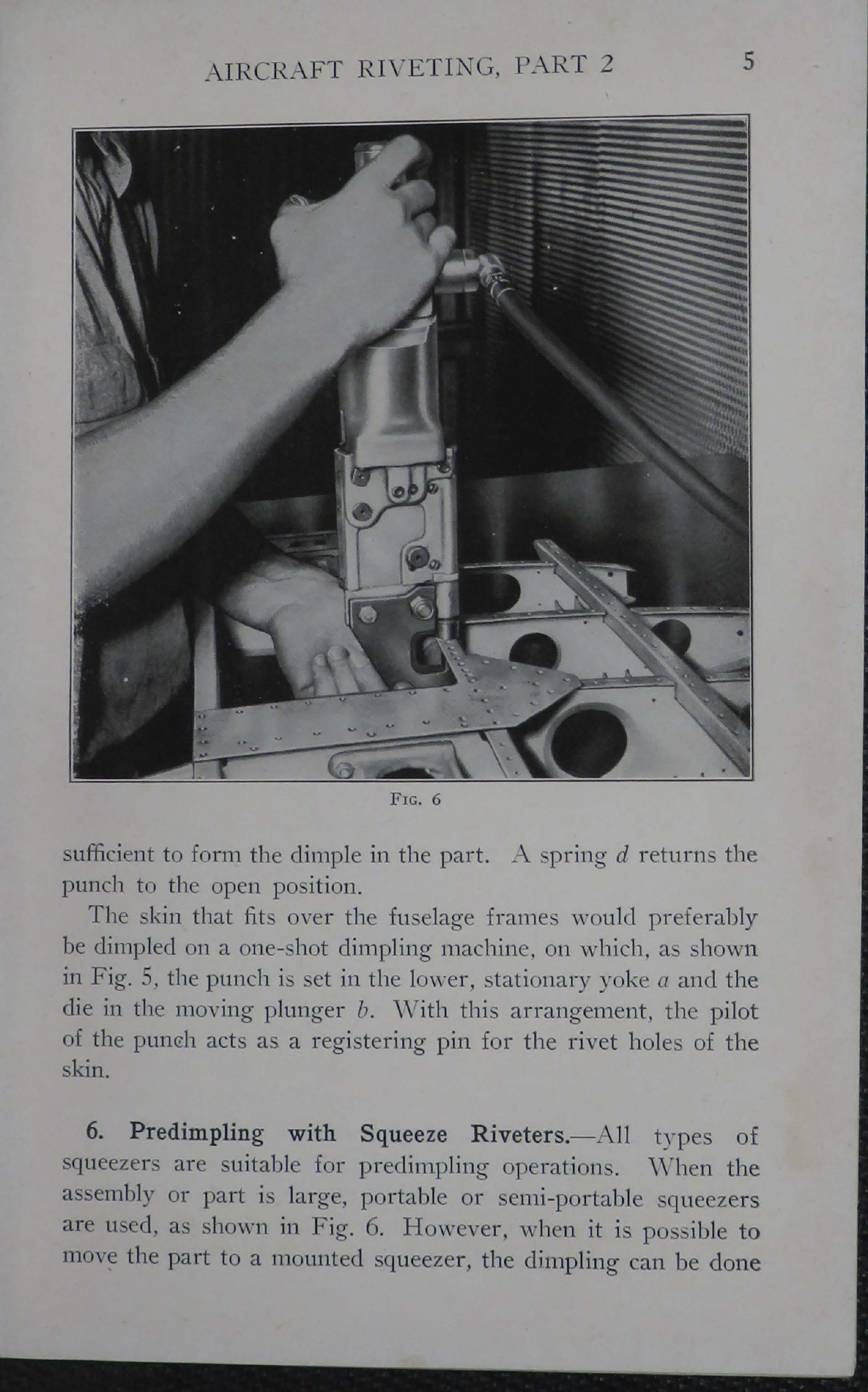 Sample page 7 from AirCorps Library document: Aircraft Riveting Part 2 - Bureau of Aeronautics