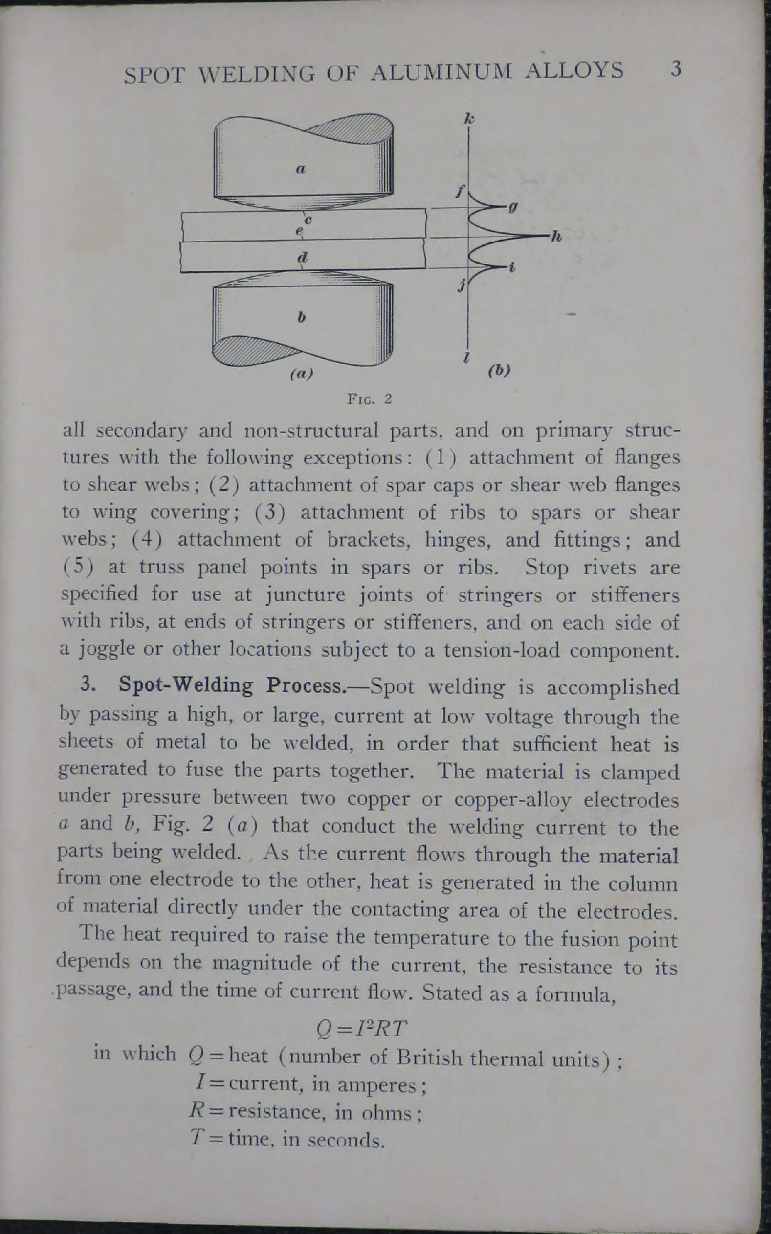 Sample page 5 from AirCorps Library document: Aircraft Welding - Spot Welding of Aluminum Alloys - Bureau of Aeronautics