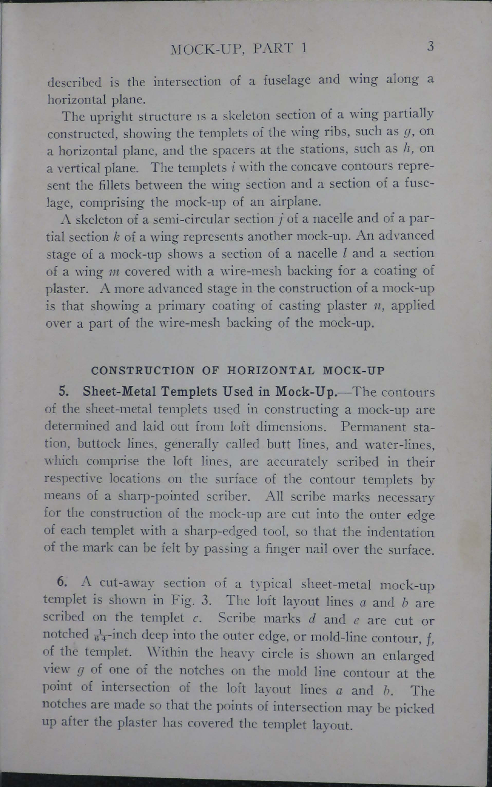 Sample page 5 from AirCorps Library document: Templets and Layout - Mock Up Part 1 - Bureau of Aeronautics