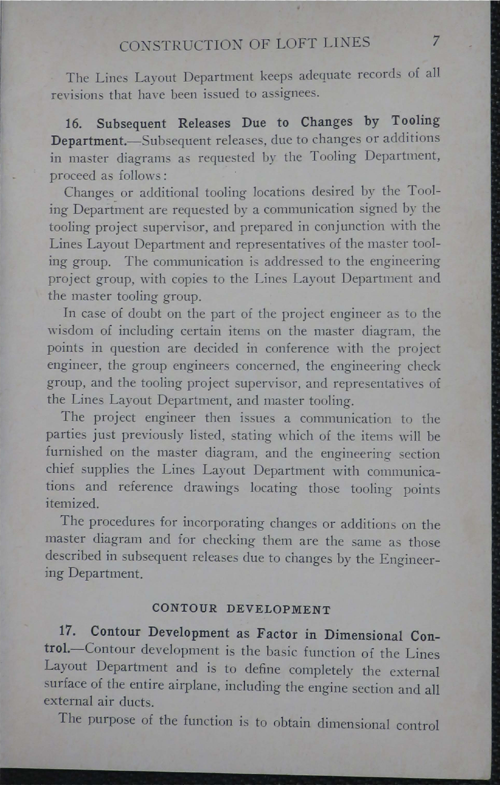 Sample page 9 from AirCorps Library document: Lofting and Layout - Construction of Loft Lines - Bureau of Aeronautics