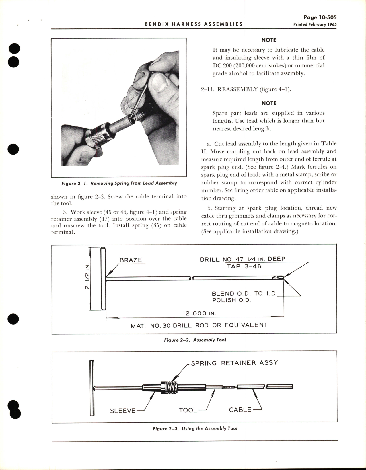 Sample page 5 from AirCorps Library document: Overhaul Instructions with Parts List for S-20 and S-200 Magneto Harness Assemblies