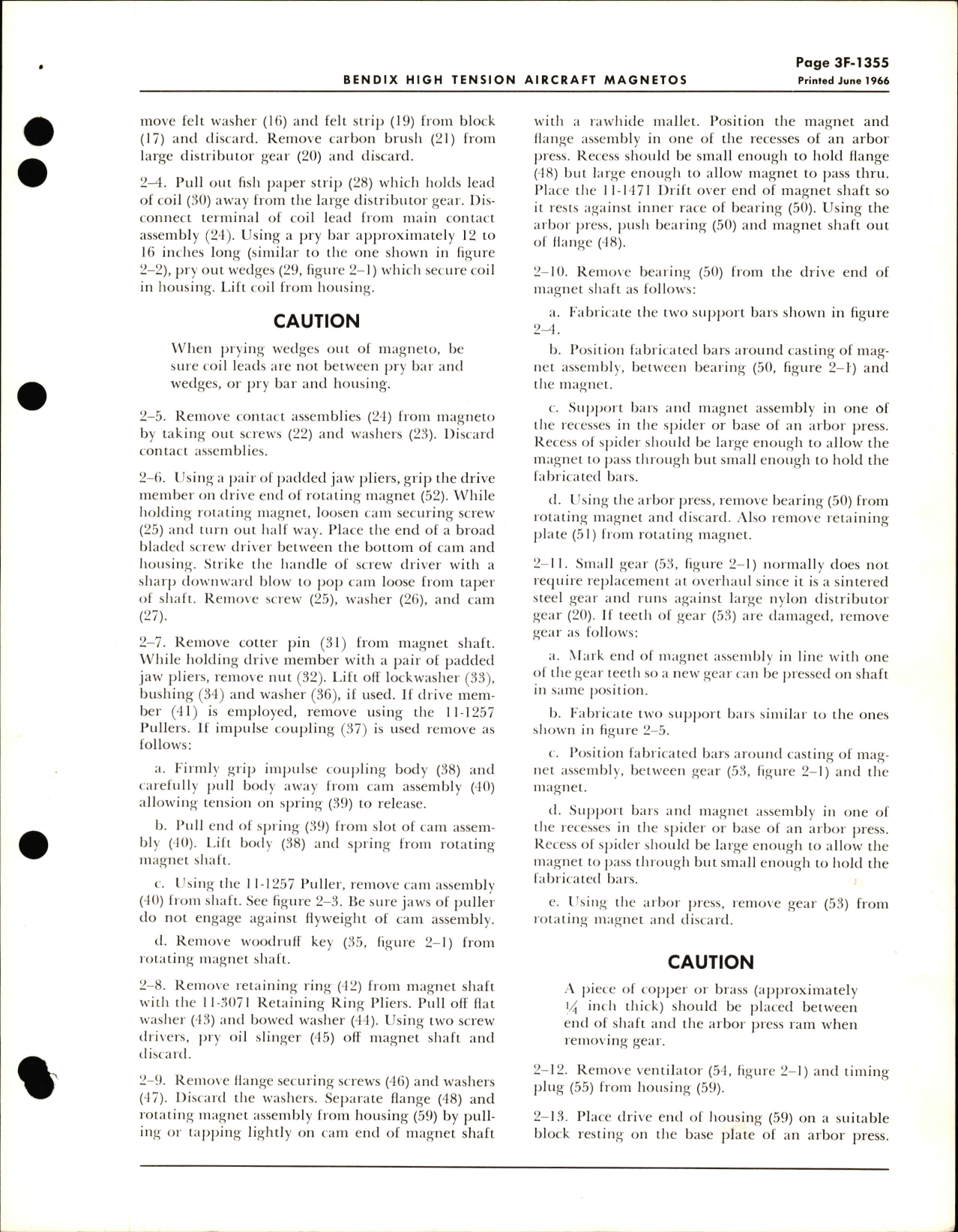 Sample page 5 from AirCorps Library document: Overhaul Instructions for S-1200 Series High Tension Aircraft Magnetos