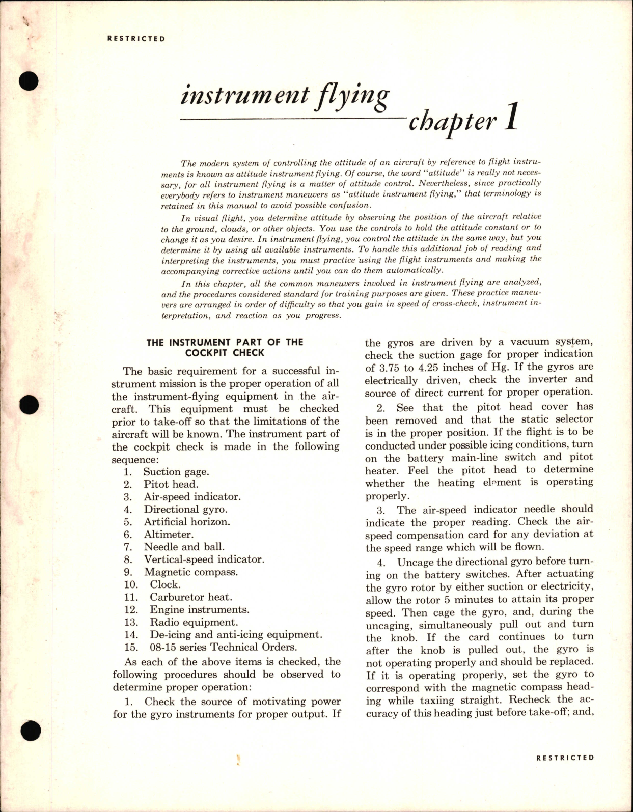 Sample page 5 from AirCorps Library document: Instrument Flying Techniques and Procedures