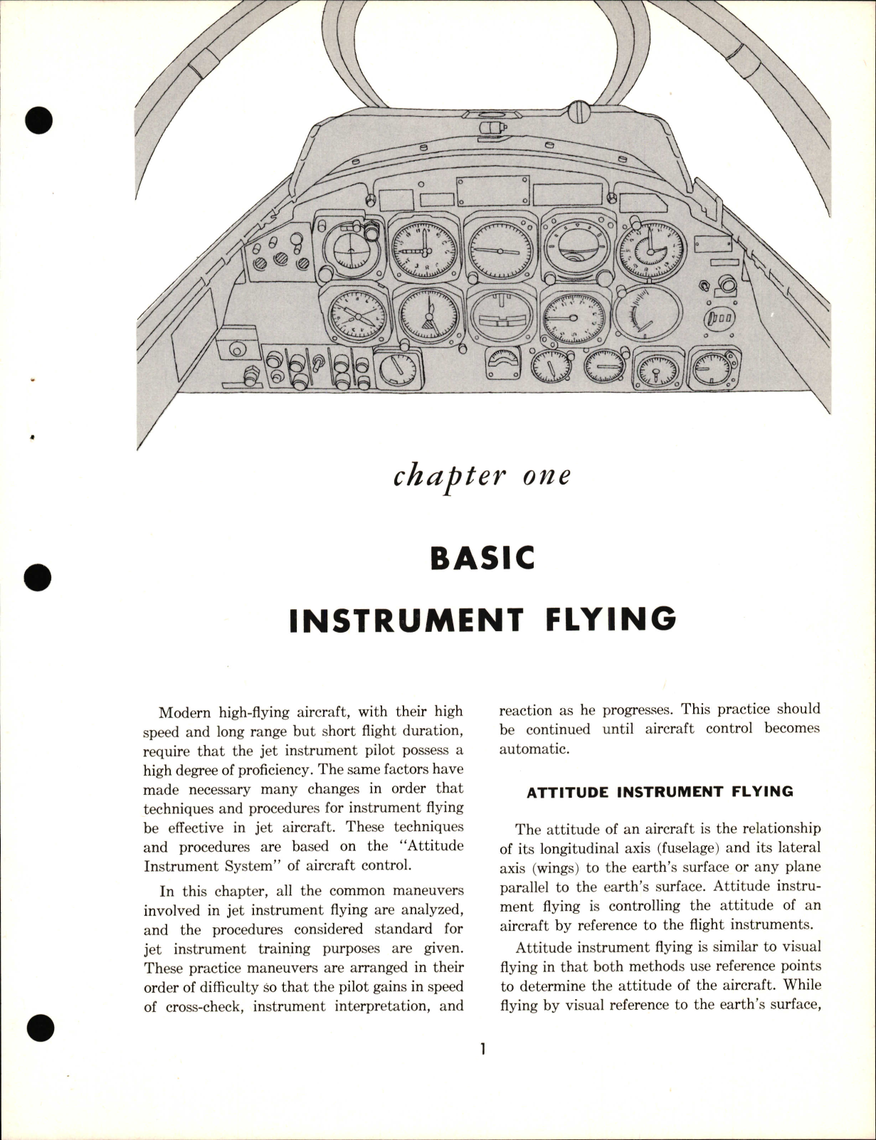 Sample page 5 from AirCorps Library document: Instrument Flying
