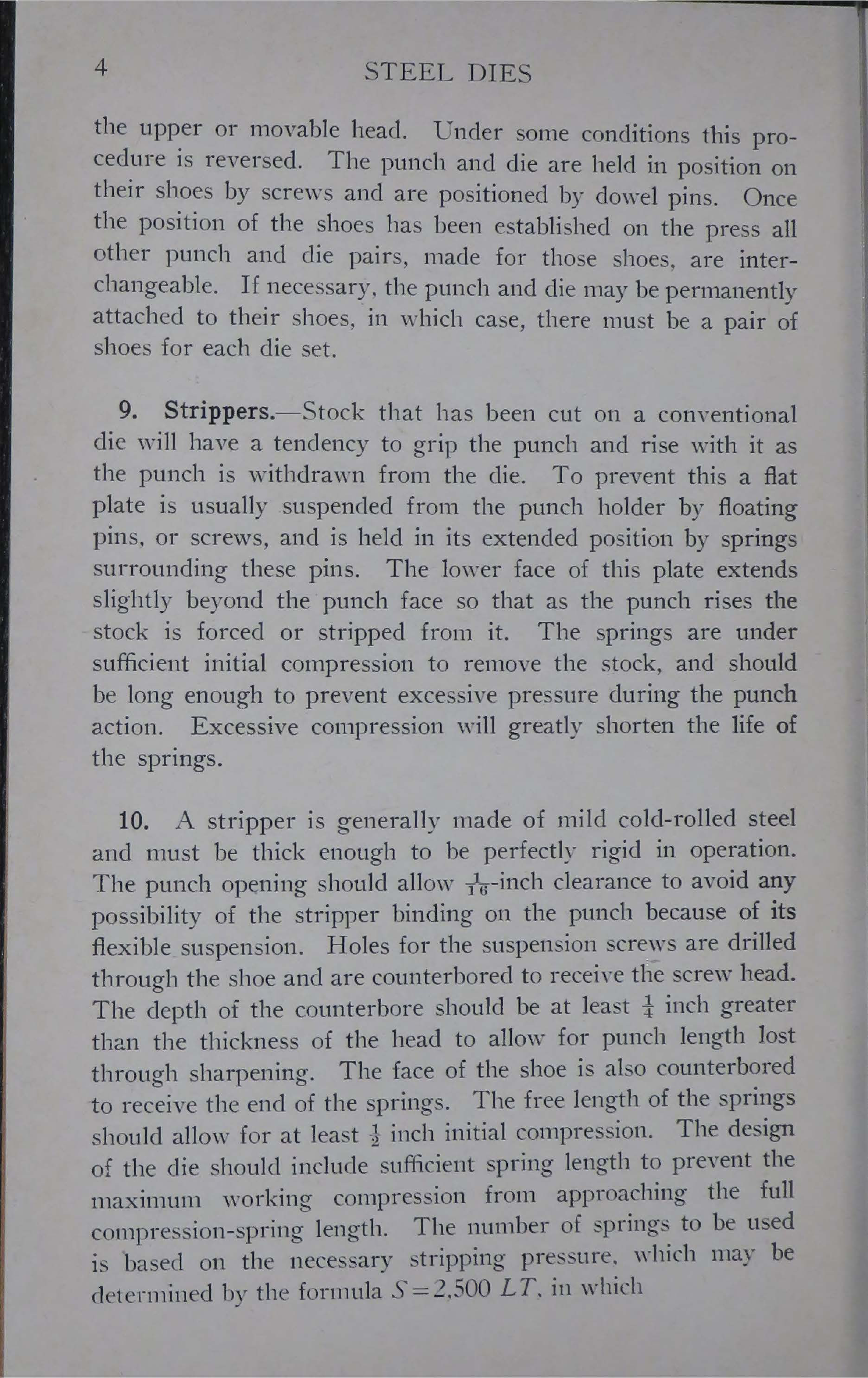 Sample page 6 from AirCorps Library document: Aircraft Tooling - Steel Dies - Bureau of Aeronautics