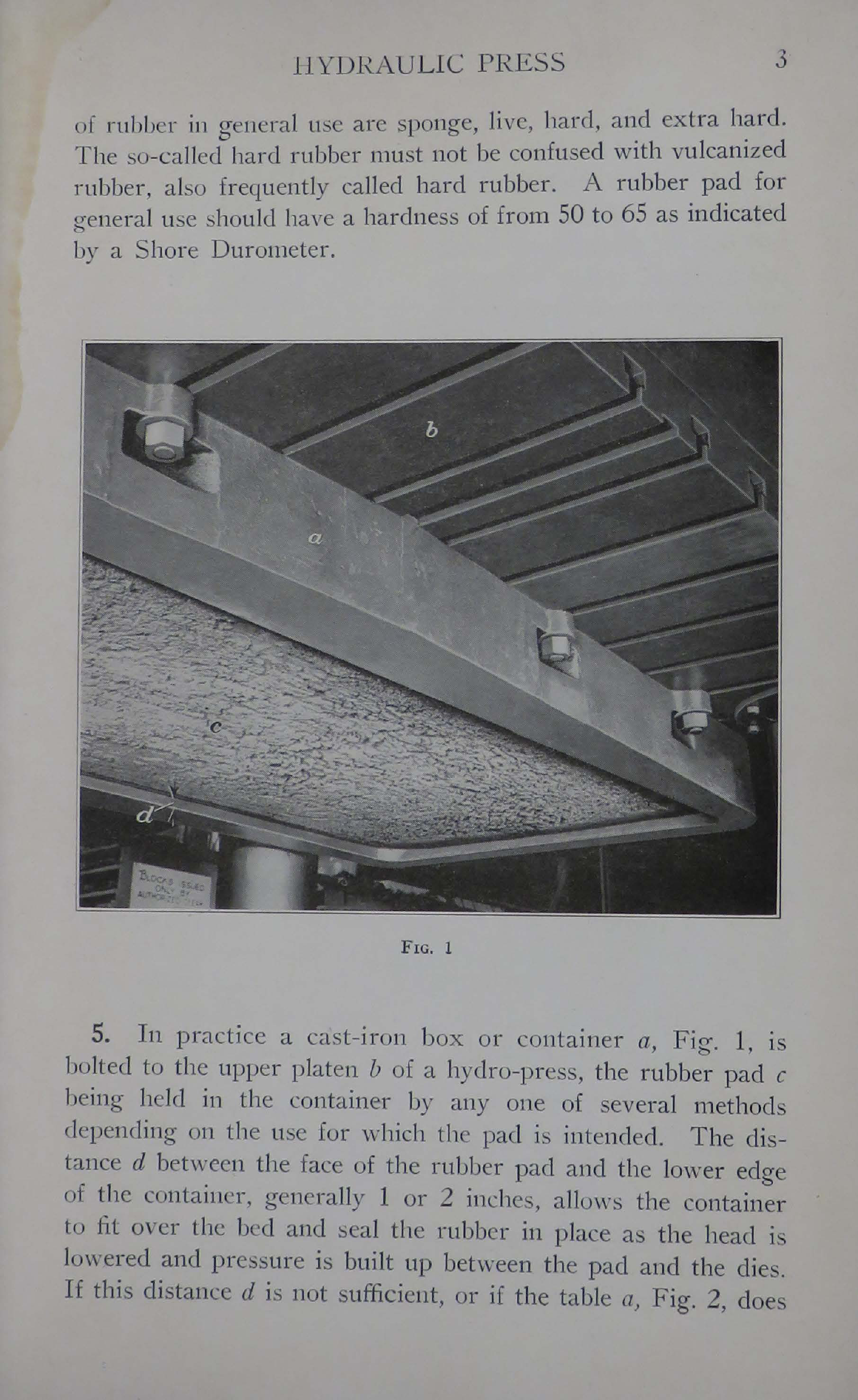 Sample page 5 from AirCorps Library document: Forming Methods - Forming by Single-Action Hydraulic Press - Bureau of Aeronautics