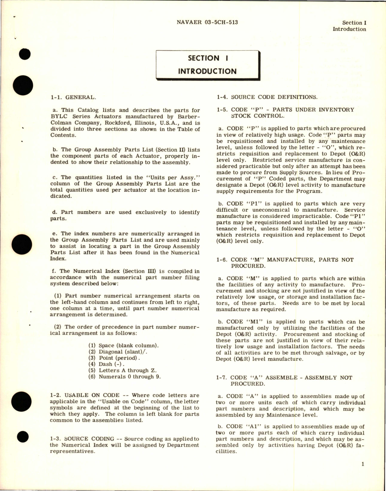 Sample page 5 from AirCorps Library document: Illustrated Parts Breakdown for Actuators 