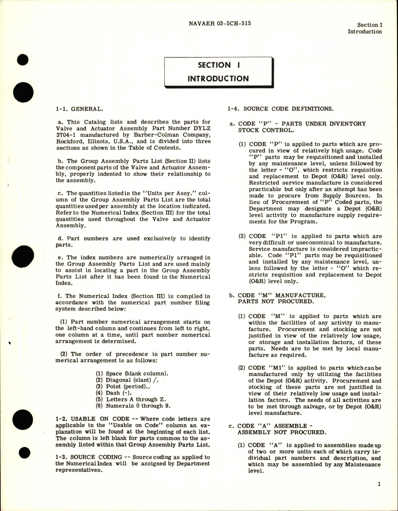 Sample page 5 from AirCorps Library document: Illustrated Parts Breakdown for Valve and Actuator Assembly - Part DYLZ 3704-1