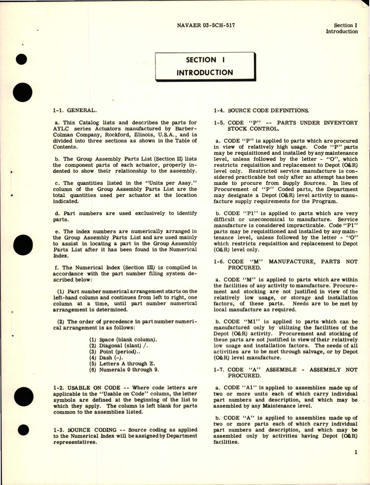 Sample page 5 from AirCorps Library document: Illustrated Parts Breakdown for Actuators - Parts AYLC 3731, AYLC 2557