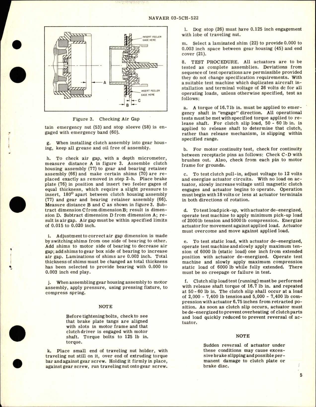 Sample page 5 from AirCorps Library document: Overhaul Instructions with Parts Breakdown for Actuator - Model A 7619-6
