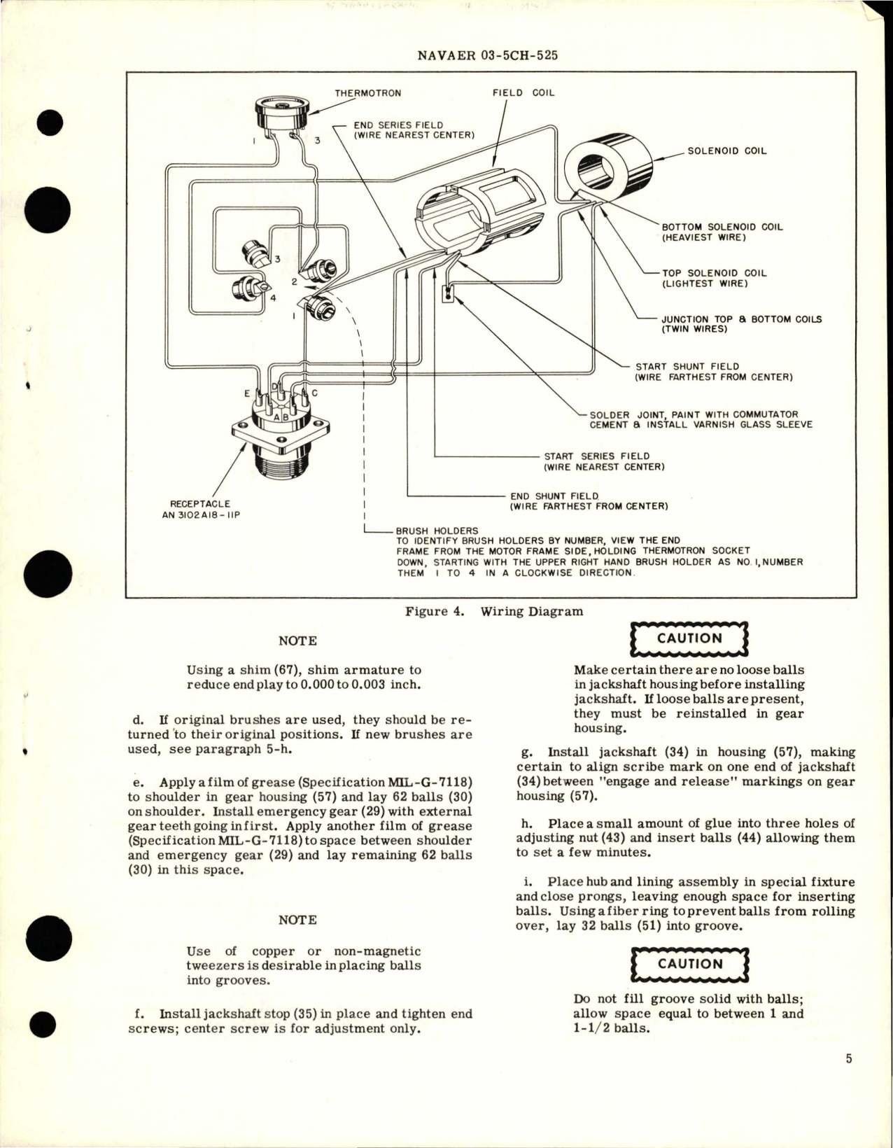 Sample page 5 from AirCorps Library document: Overhaul Instructions with Parts Breakdown for Actuator - Model A7618-4