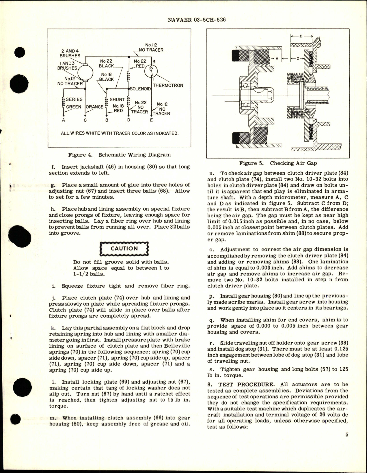 Sample page 5 from AirCorps Library document: Overhaul Instructions with Parts Breakdown for Actuator - Model A7620-1
