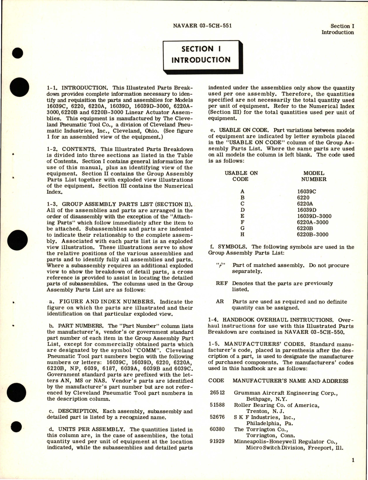 Sample page 5 from AirCorps Library document: Illustrated Parts Breakdown for Linear Actuator Assembly 