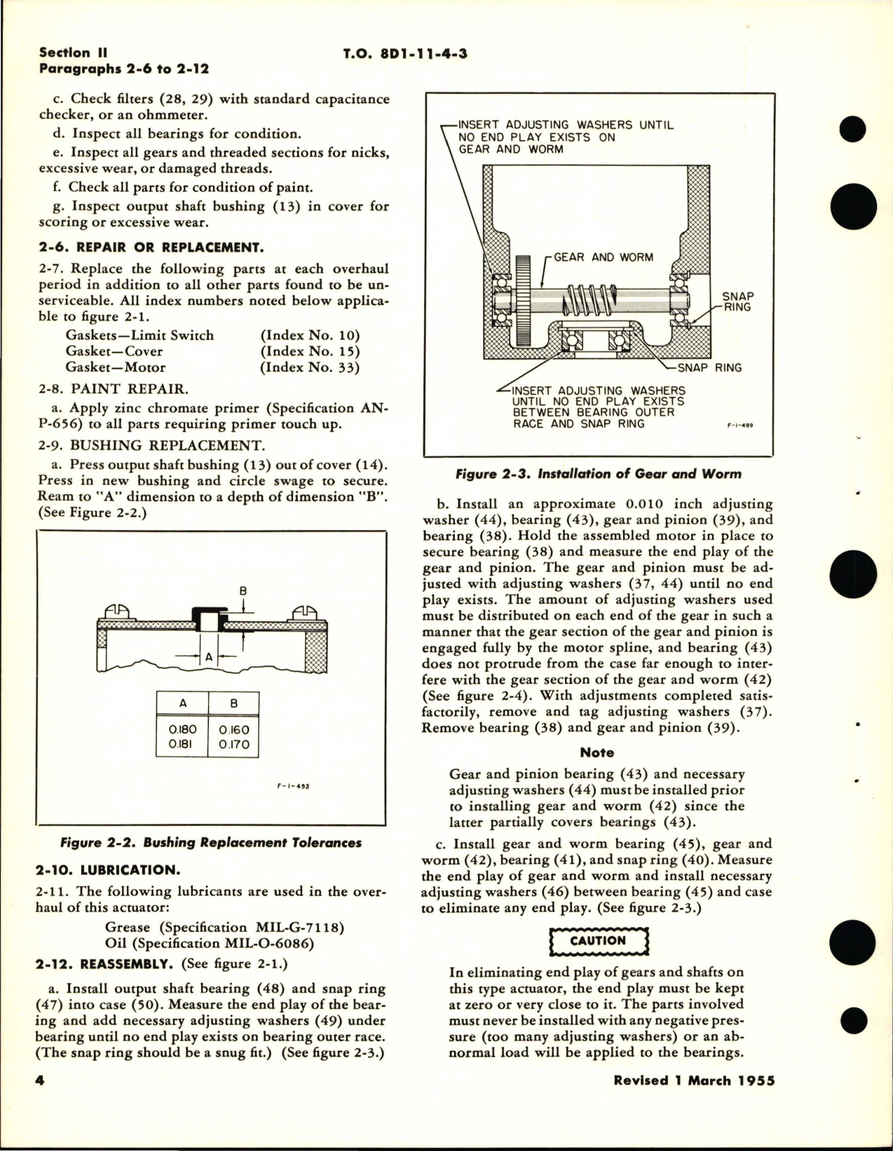 Sample page 8 from AirCorps Library document: Overhaul Instructions for Electro-Mechanical Torque Actuators 