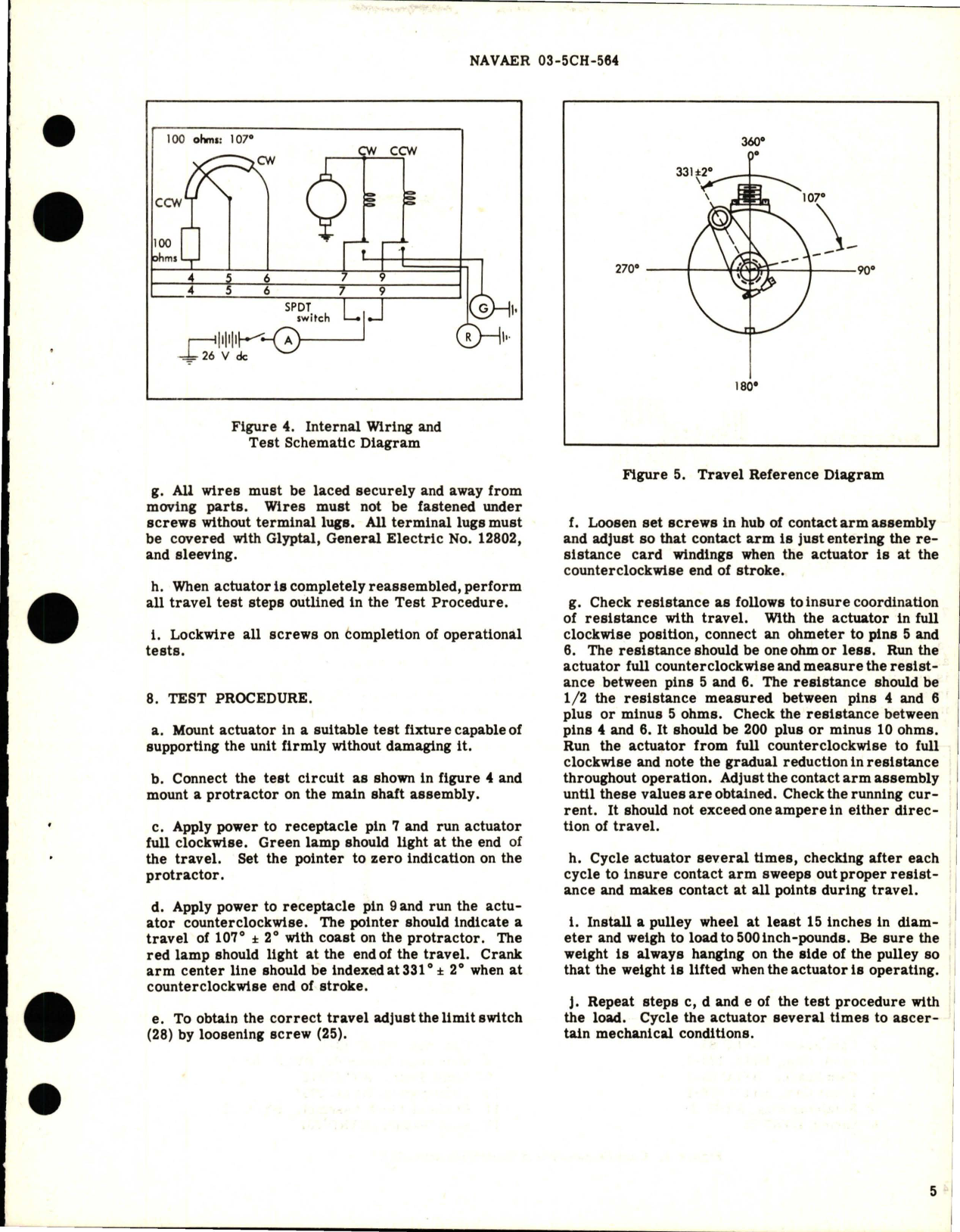 Sample page 5 from AirCorps Library document: Overhaul Instructions with Parts Breakdown for Rotary Actuator - BYLC 2254