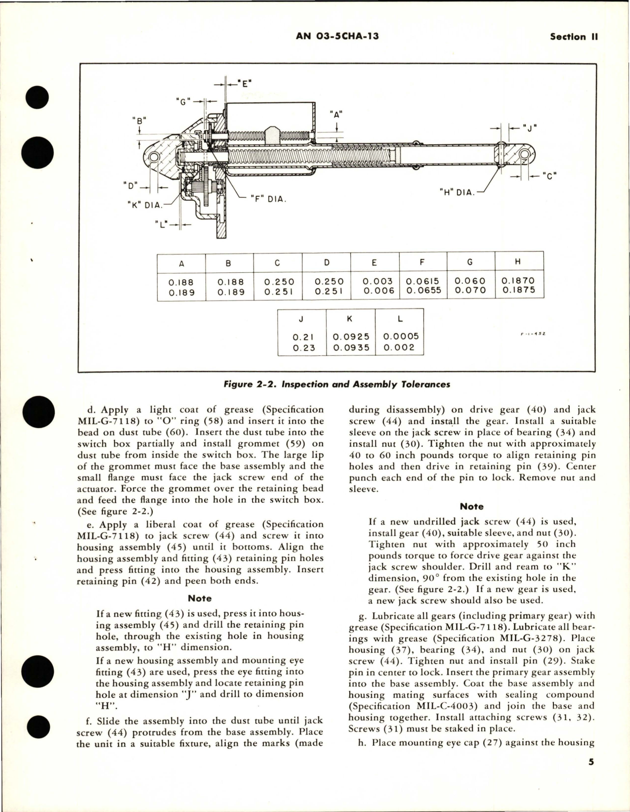 Sample page 9 from AirCorps Library document: Overhaul Instructions for Electro-Mechanical Linear Actuators 