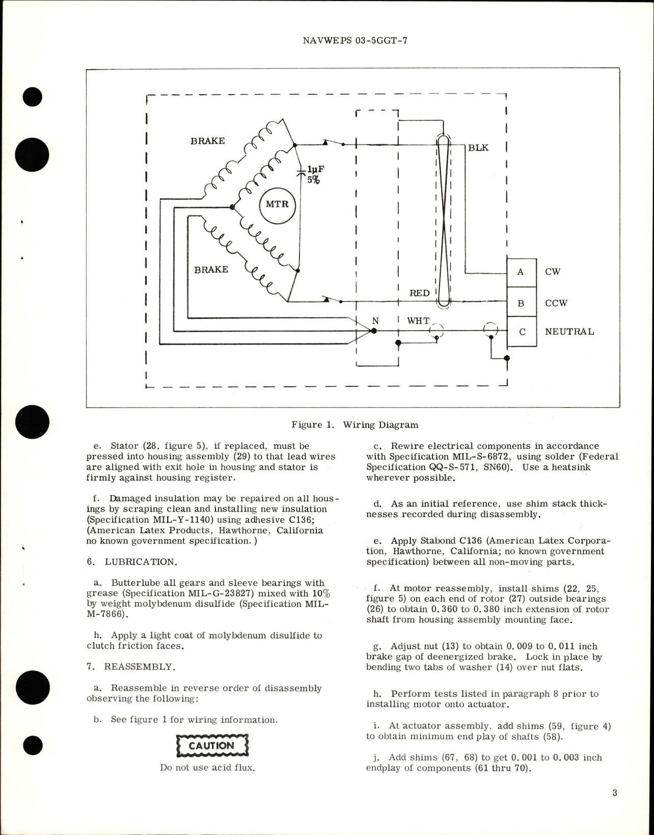 Sample page 5 from AirCorps Library document: Overhaul Instructions with Parts Breakdown for Electromechanical Rotary Actuator - Part 1021T100
