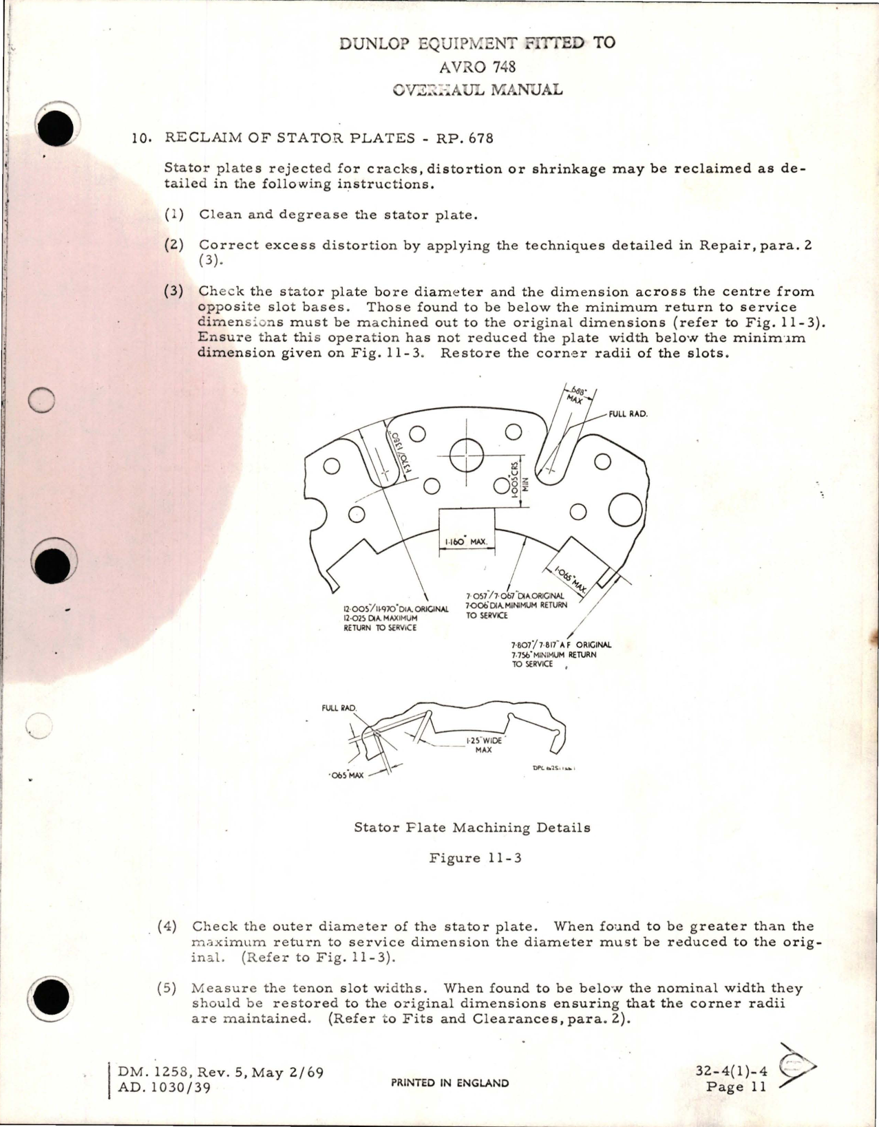 Sample page 5 from AirCorps Library document: Overhaul for Hydraulic Plate Brake Repair