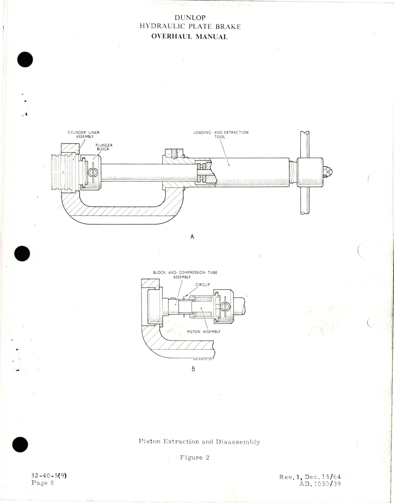 Sample page 7 from AirCorps Library document: Overhaul for Hydraulic Plate Brake