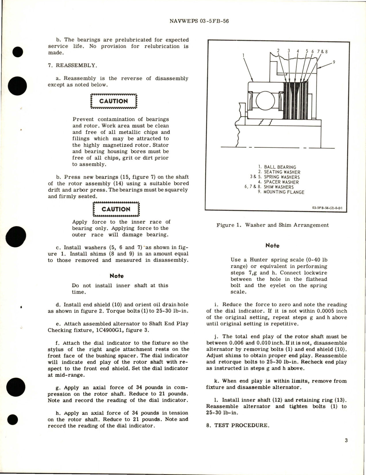 Sample page 5 from AirCorps Library document: Overhaul Instructions with Parts Breakdown for Control Alternator - Model 5ASB40NJ21