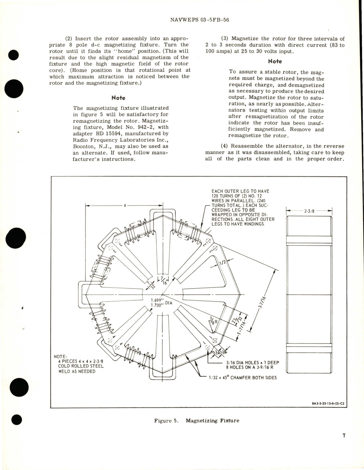 Sample page 9 from AirCorps Library document: Overhaul Instructions with Parts Breakdown for Control Alternator - Model 5ASB40NJ21
