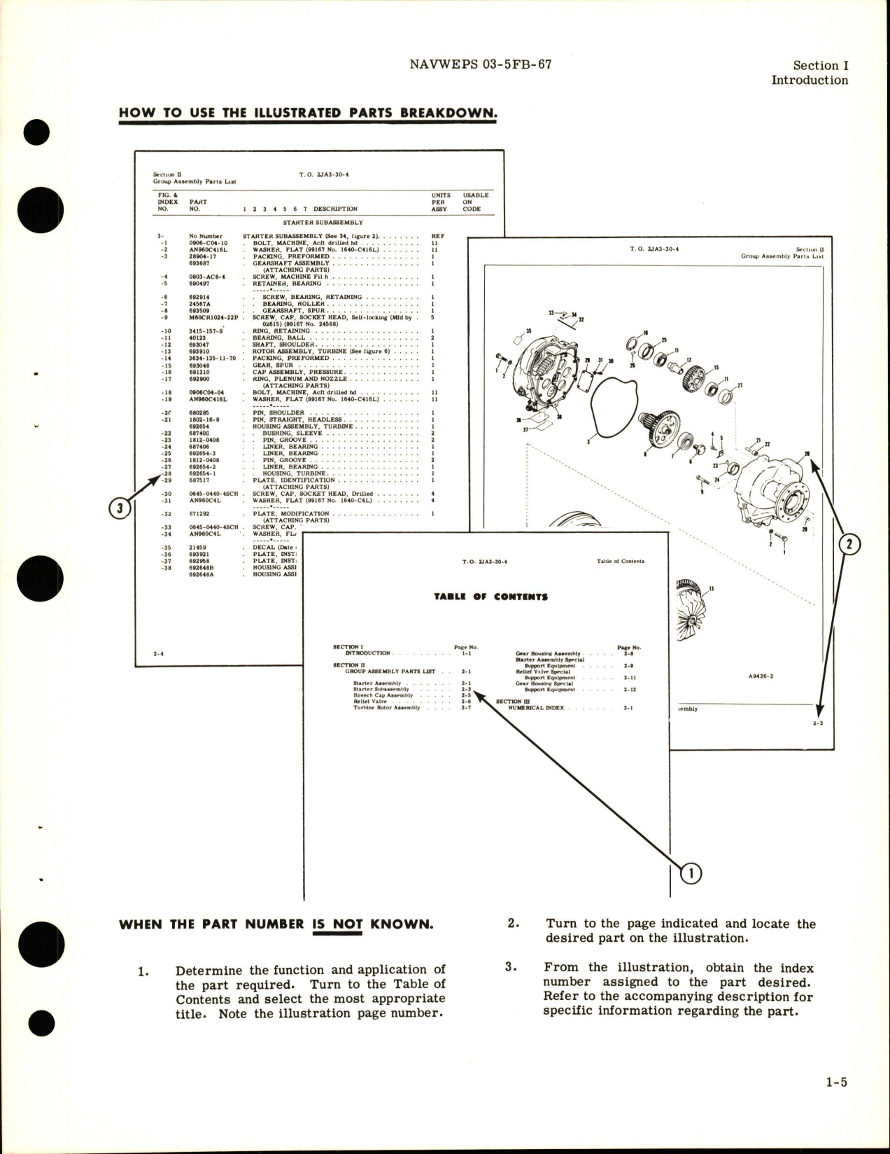 Sample page 9 from AirCorps Library document: Illustrated Parts Breakdown for Constant Speed Transmission - Part 695146B