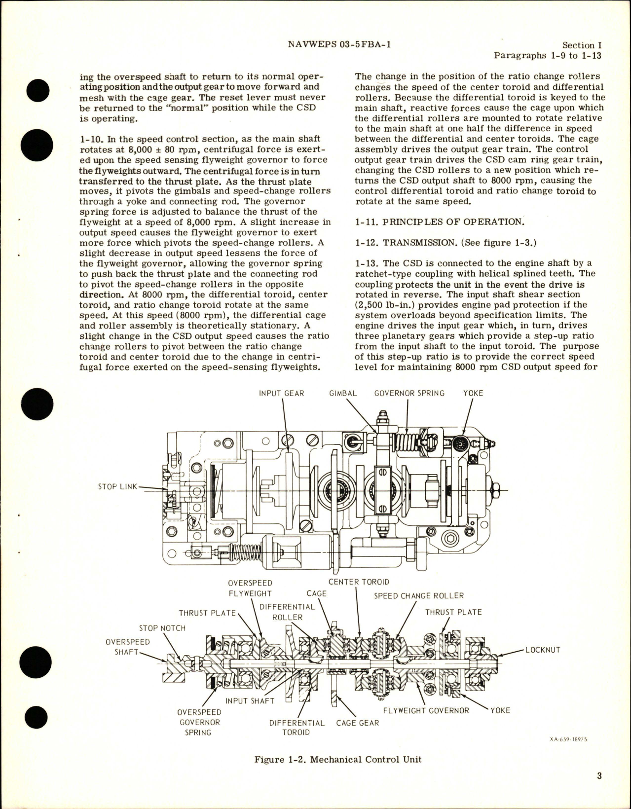 Sample page 7 from AirCorps Library document: Operation and Maintenance Instructions for Constant Speed Drive - Model LD6-3, LD6-9, and LD6-10