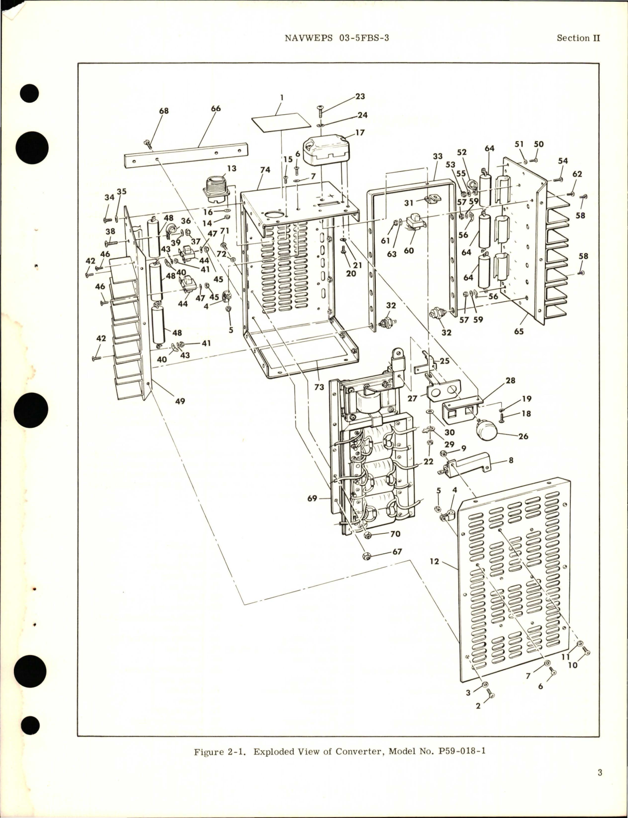 Sample page 7 from AirCorps Library document: Overhaul Instructions for Transformer Rectifier Converter - Model P59-018-1