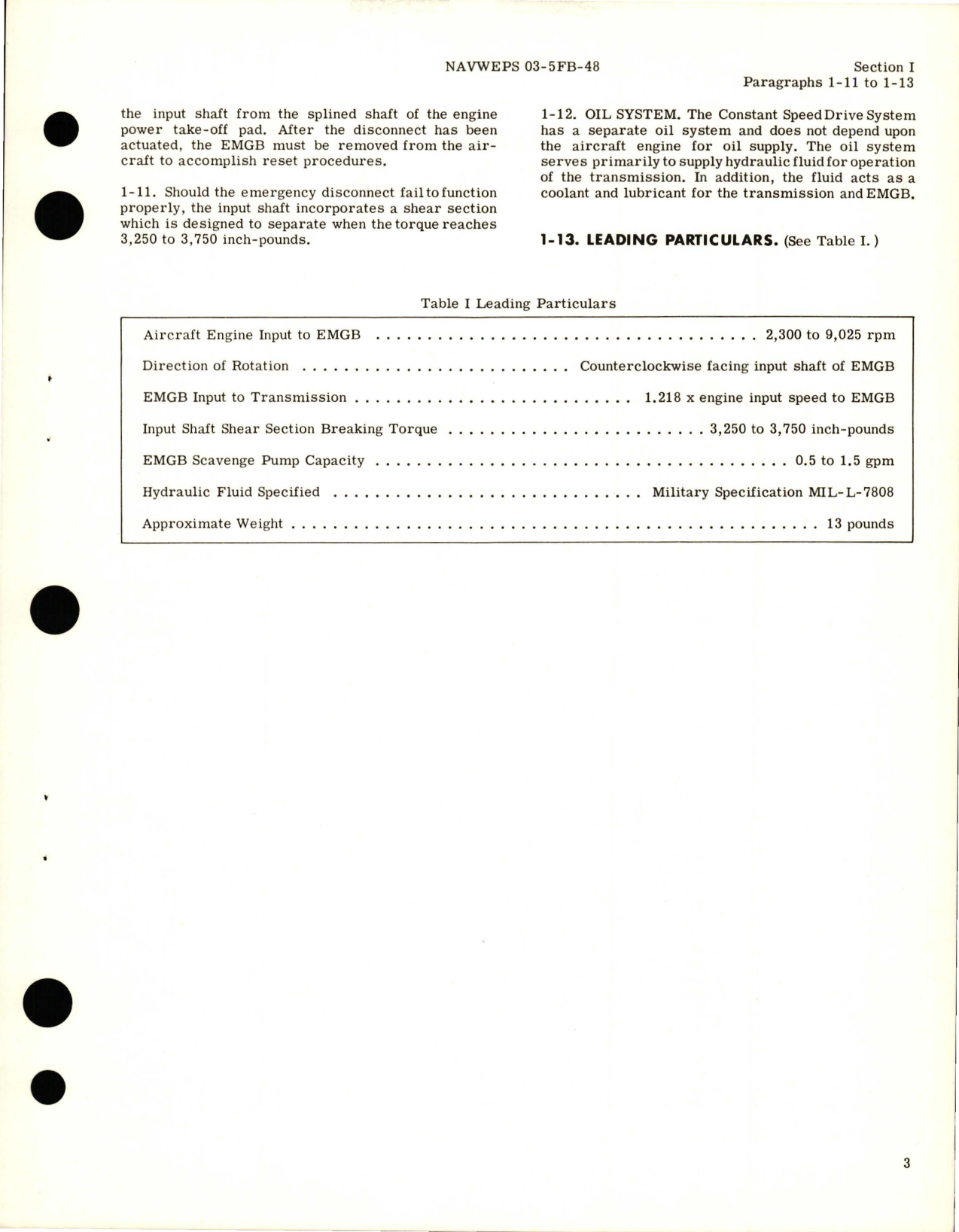 Sample page 7 from AirCorps Library document: Overhaul Instructions for Engine Mounted Gearbox - E-1B and S-2D