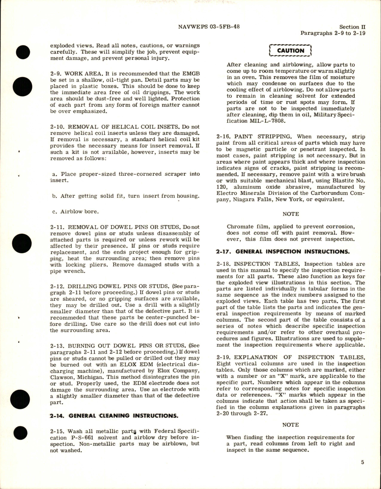 Sample page 9 from AirCorps Library document: Overhaul Instructions for Engine Mounted Gearbox - E-1B and S-2D