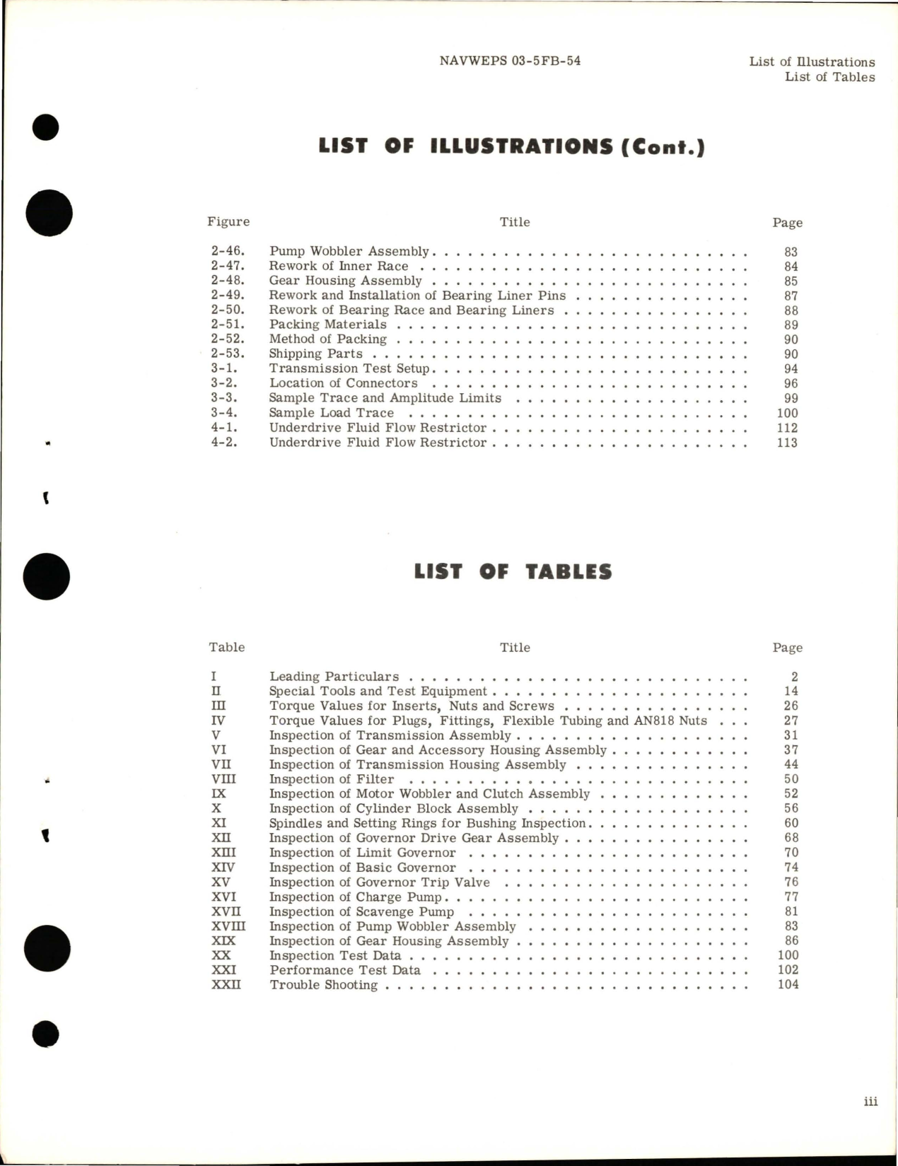 Sample page 5 from AirCorps Library document: Overhaul Instructions for Constant Speed Transmission - Parts 685661F, 685661E, 685661D