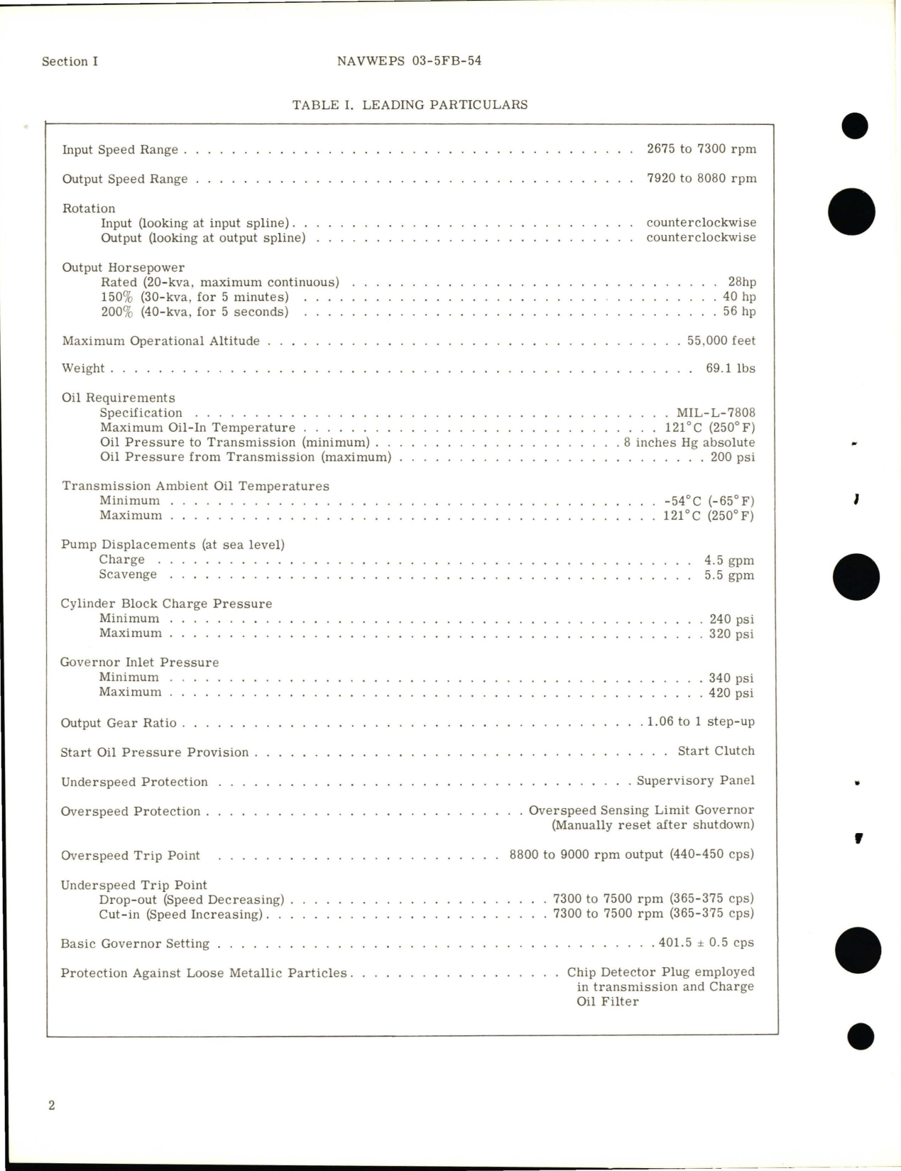 Sample page 8 from AirCorps Library document: Overhaul Instructions for Constant Speed Transmission - Parts 685661F, 685661E, 685661D