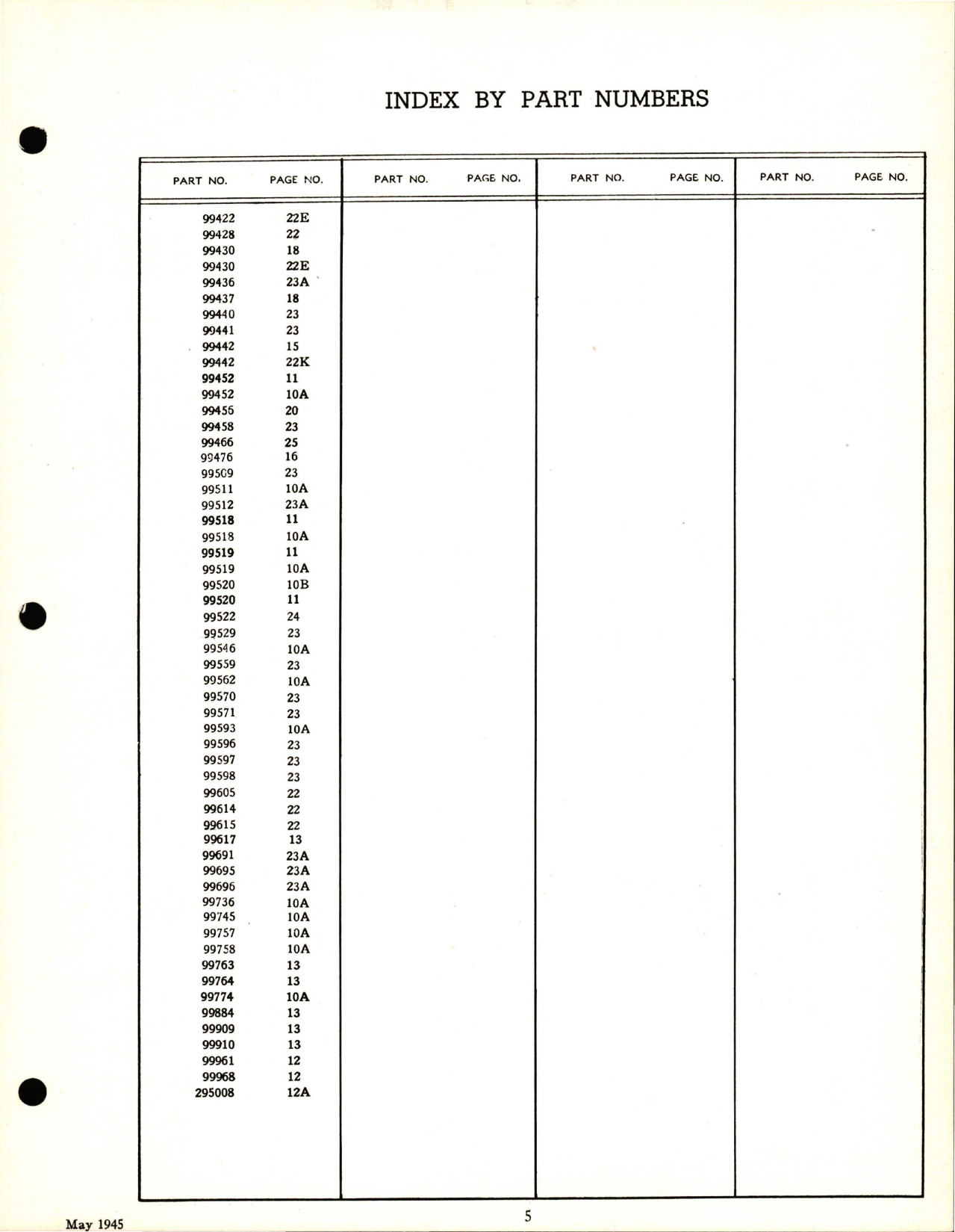 Sample page 8 from AirCorps Library document: DOT Fasteners - Engineering Data Catalog