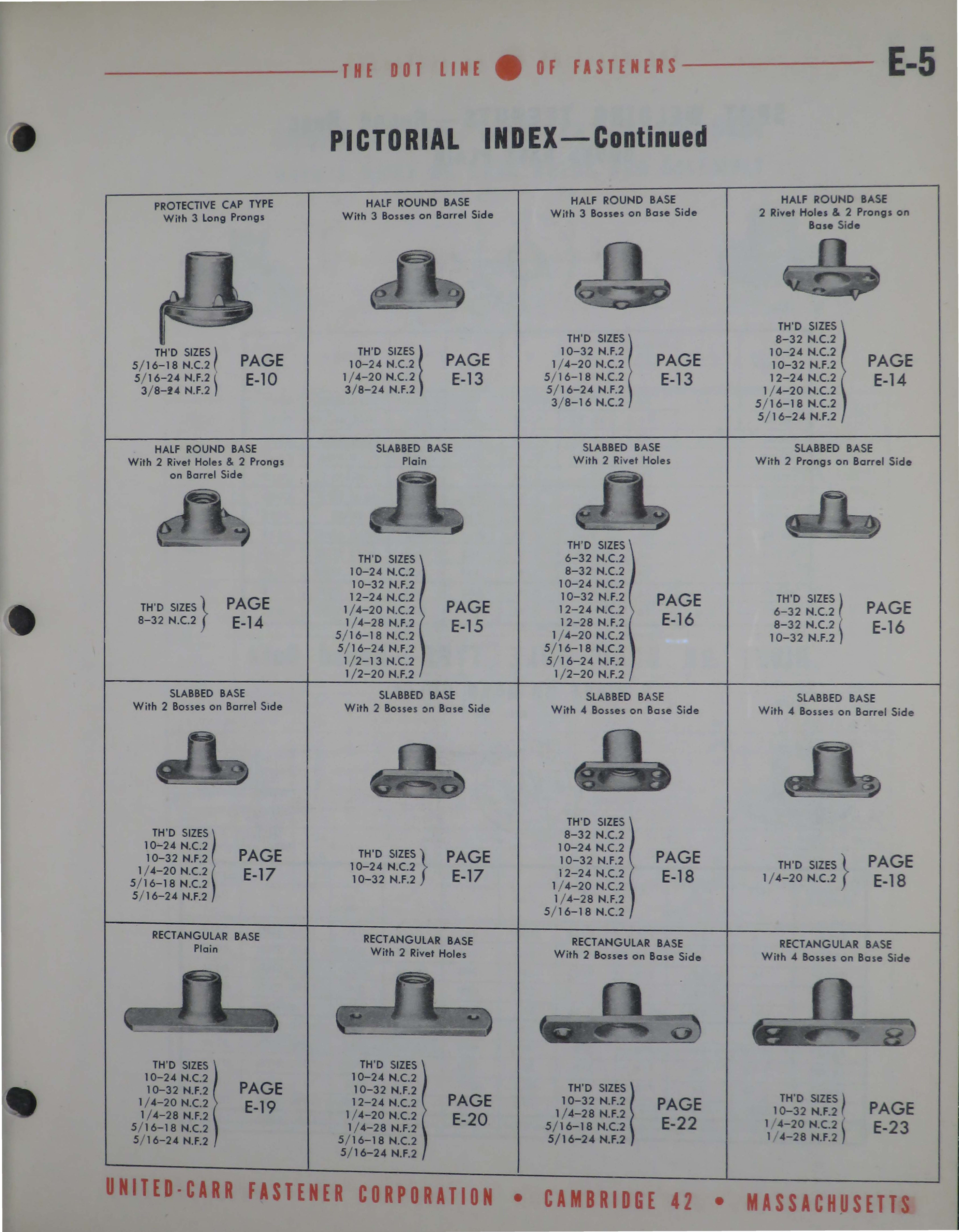 Sample page 7 from AirCorps Library document: Engineering Data Catalog for DOT Teenuts for Plywood, Wood and Metal Construction