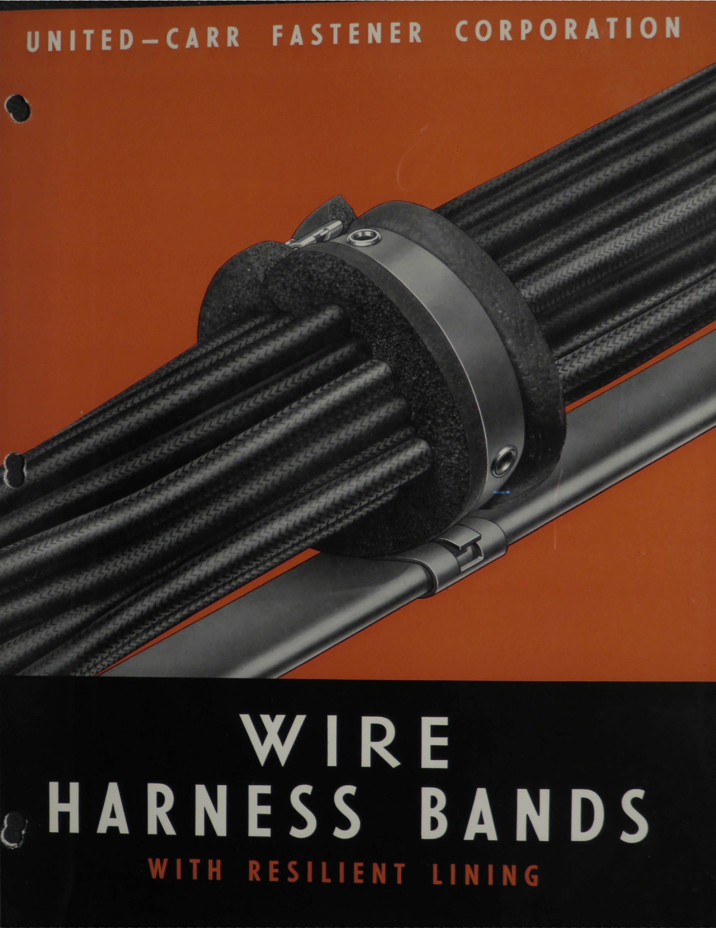 Sample page 1 from AirCorps Library document: Wire Harness Bands with Resilient Lining