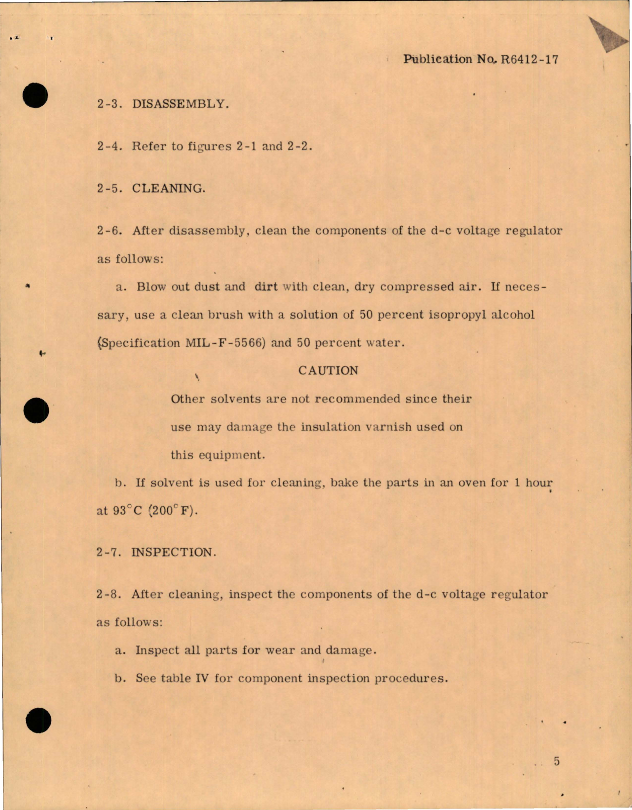 Sample page 9 from AirCorps Library document: Overhaul Instructions with Parts List for D-C Voltage Regulator - Type 24B24-1-A and 24B24-1-B