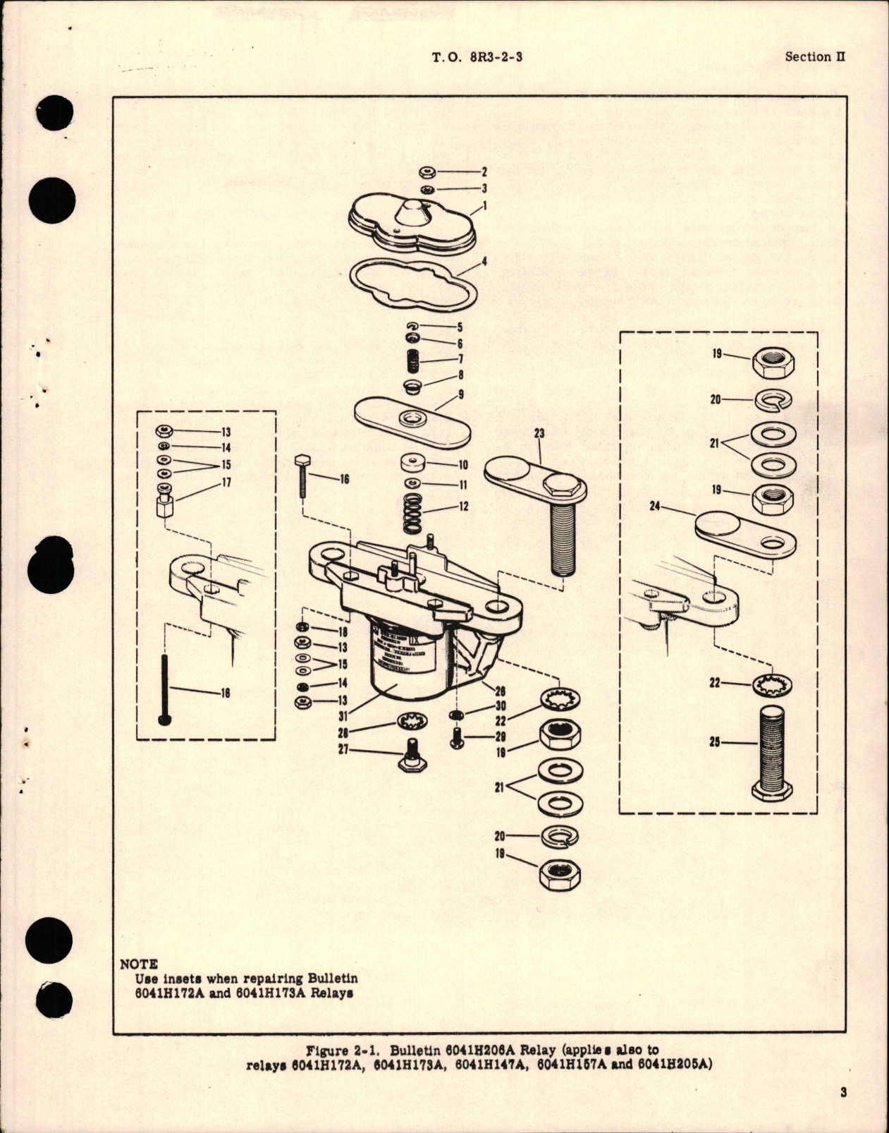 Sample page 5 from AirCorps Library document: Overhaul Instructions for Relays - 6041H Series