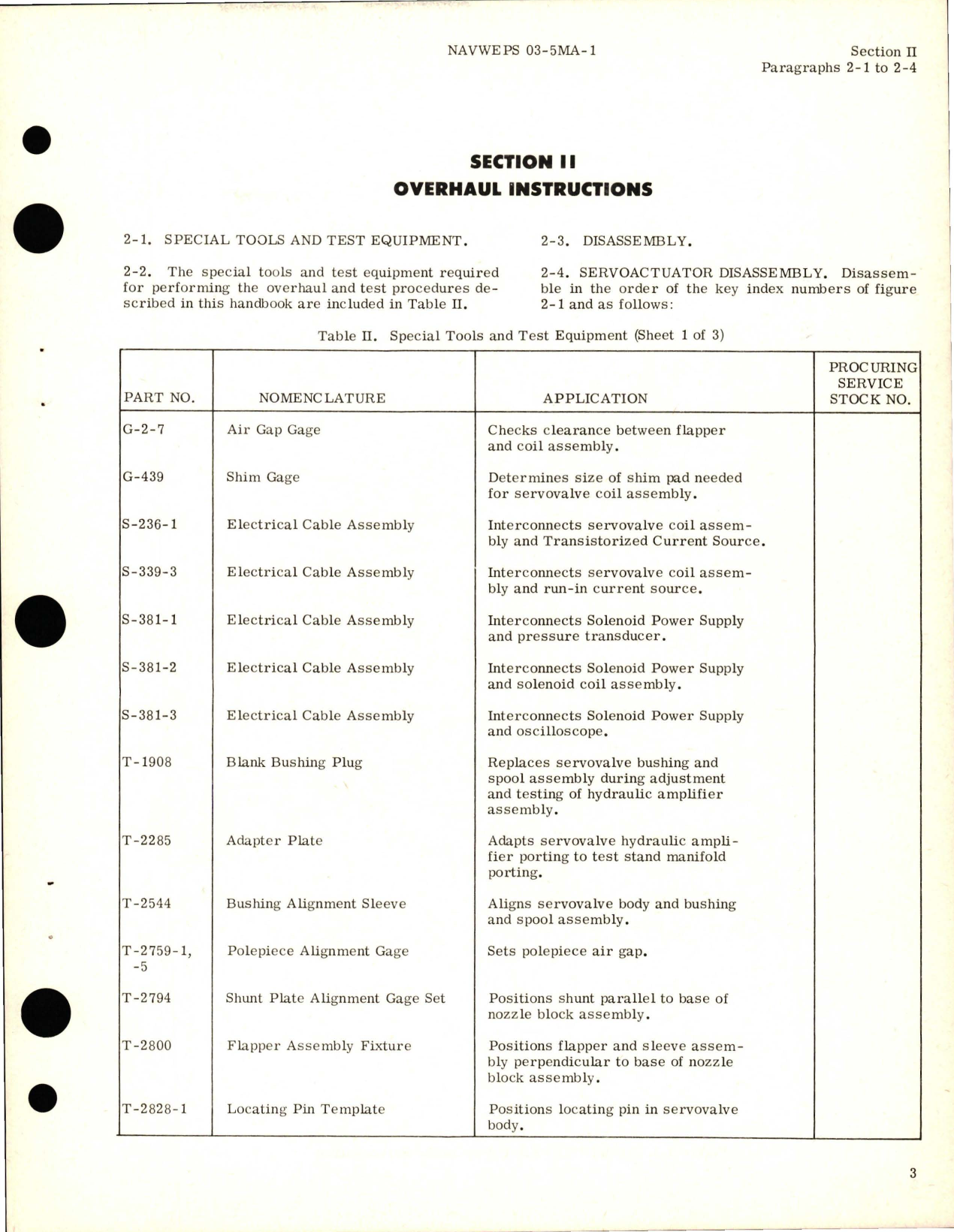 Sample page 7 from AirCorps Library document: Overhaul Instructions for Servoactuator - Models 1721B and 1721D 