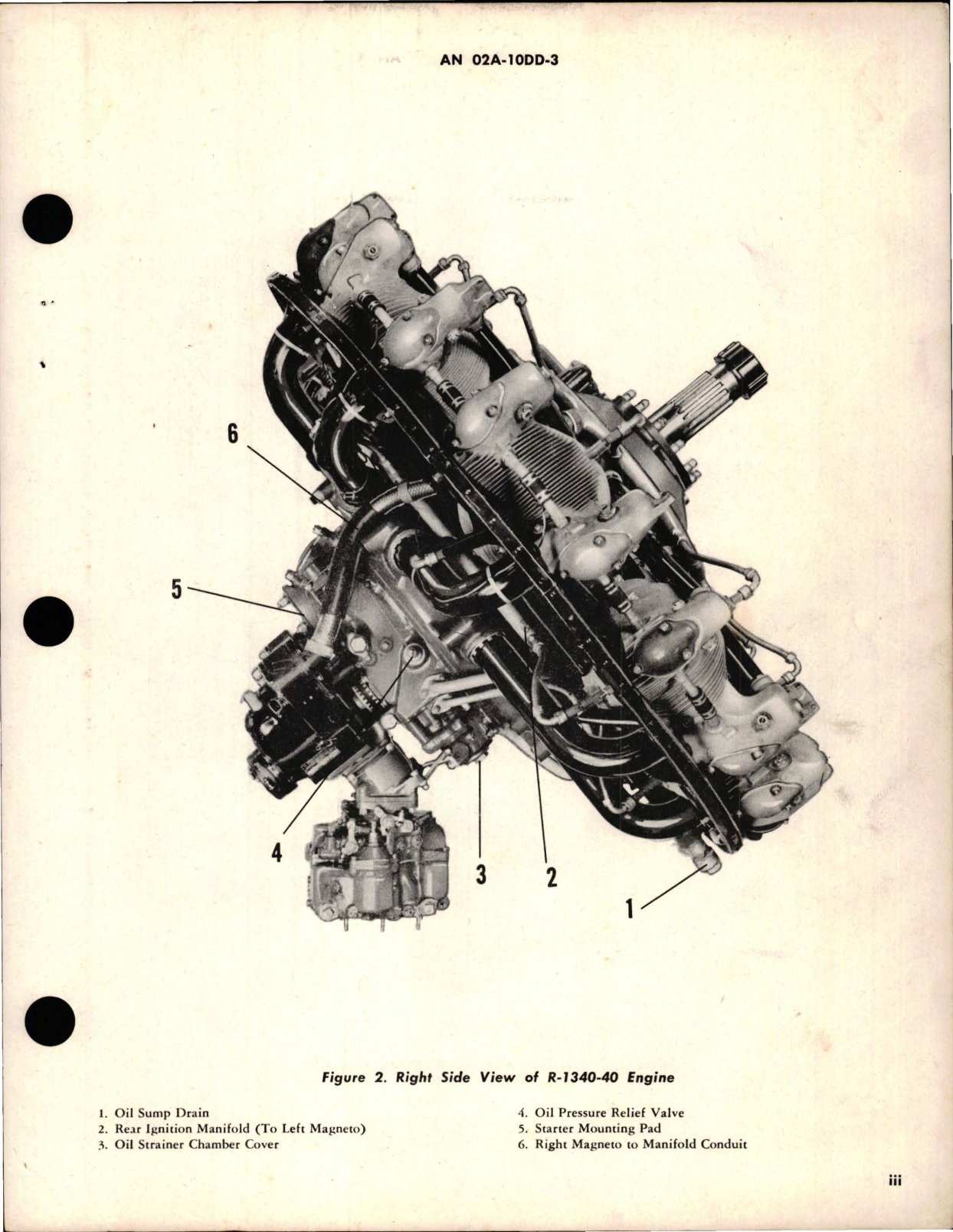 Sample page 5 from AirCorps Library document: Overhaul Instructions for R-1340-40 and R-1340-57 Engines