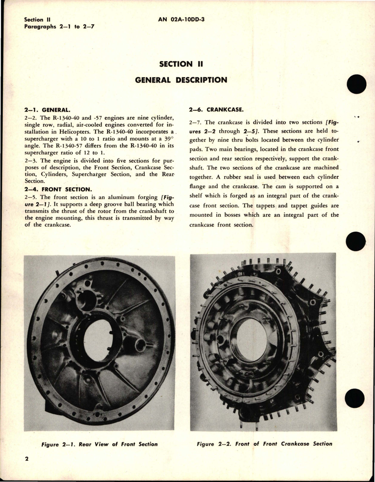 Sample page 8 from AirCorps Library document: Overhaul Instructions for R-1340-40 and R-1340-57 Engines