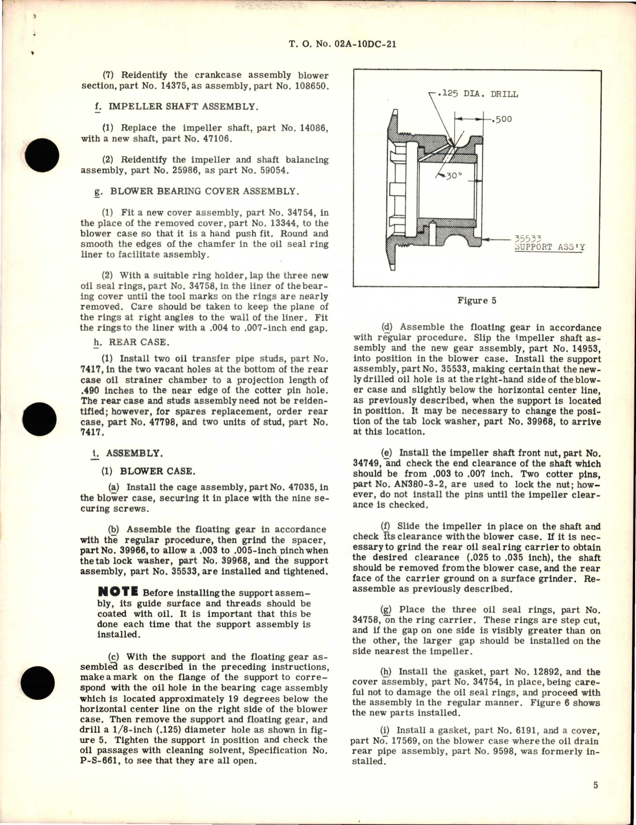 Sample page 5 from AirCorps Library document: Conversion of R-1340-AN-1 to R-1340-57 