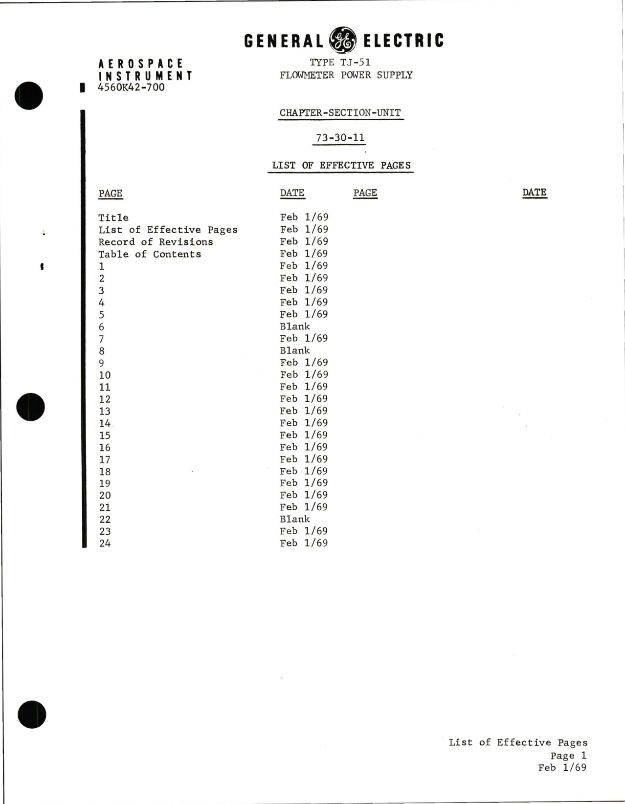 Sample page 7 from AirCorps Library document: Overhaul Manual for Flowmeter Power Supply - Type TJ-51 - Models 8TJ51GAA5 and 8TJ51GBB5 