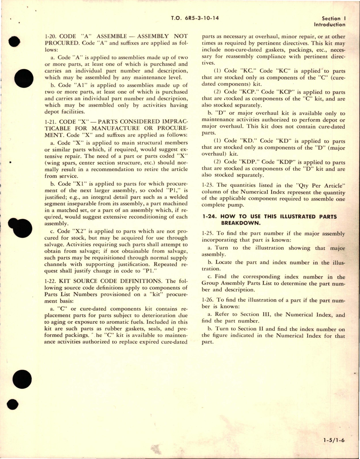 Sample page 7 from AirCorps Library document: Illustrated Parts Breakdown for Fuel and Water Pumps - Types A-1, A-2, F-10, G-6, and G-10 