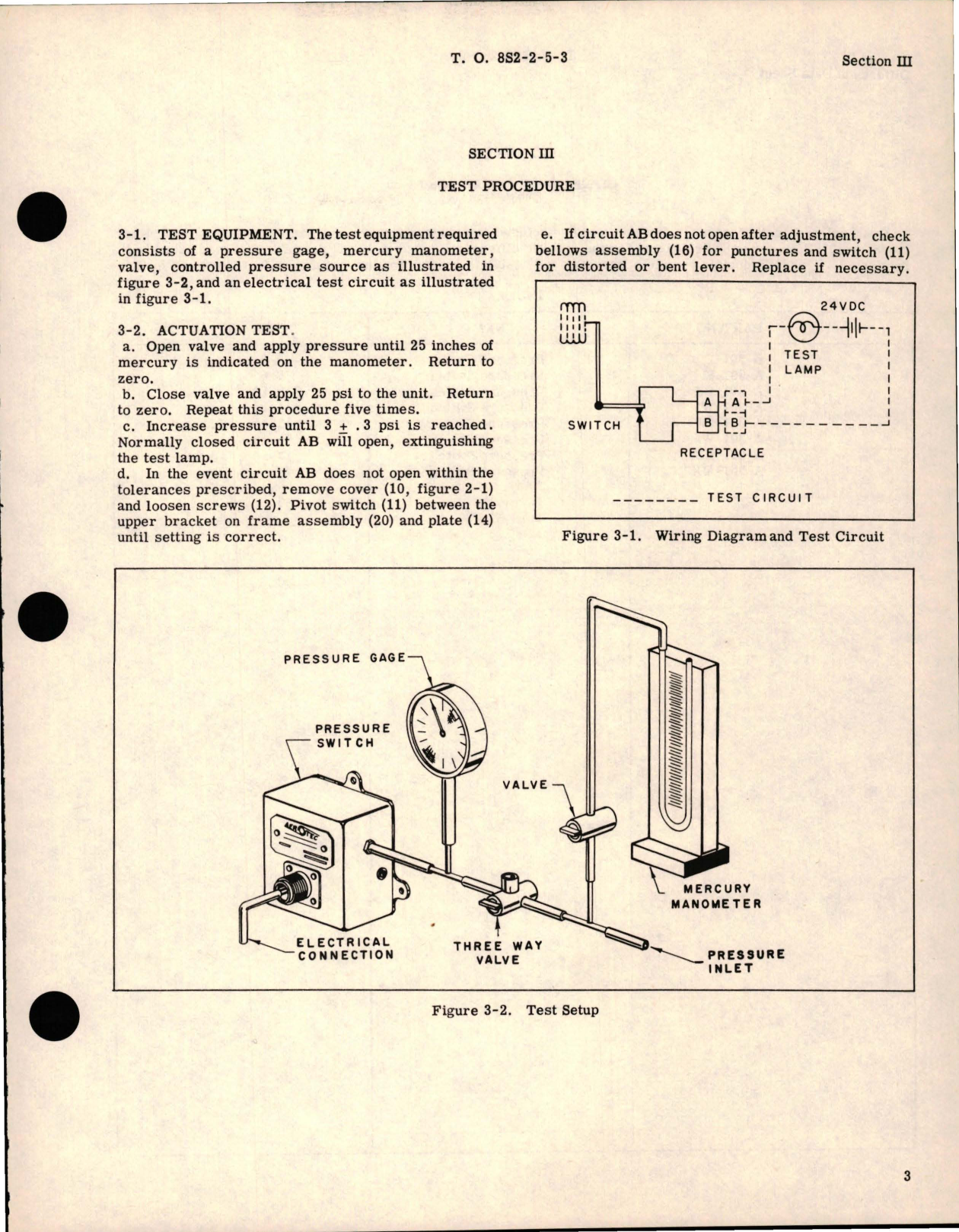 Sample page 5 from AirCorps Library document: Overhaul Instructions for Pressure Switches 