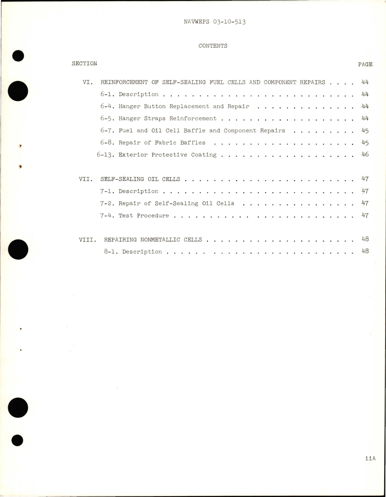 Sample page 5 from AirCorps Library document: Maintenance Instructions for Self-Sealing and Bladder Type Fuel, Oil & Water Alcohol Cells