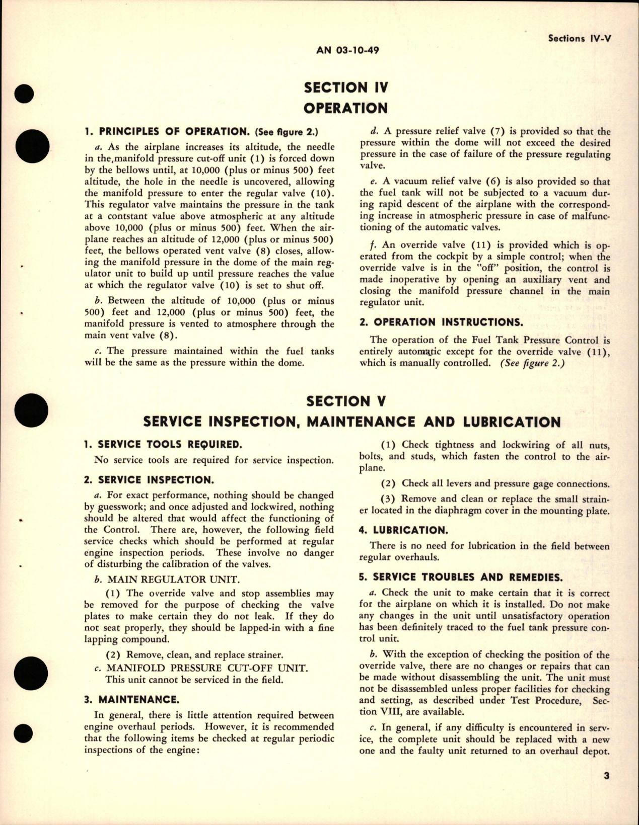 Sample page 7 from AirCorps Library document: Instructions with Parts Catalog for Fuel Tank Pressure Control