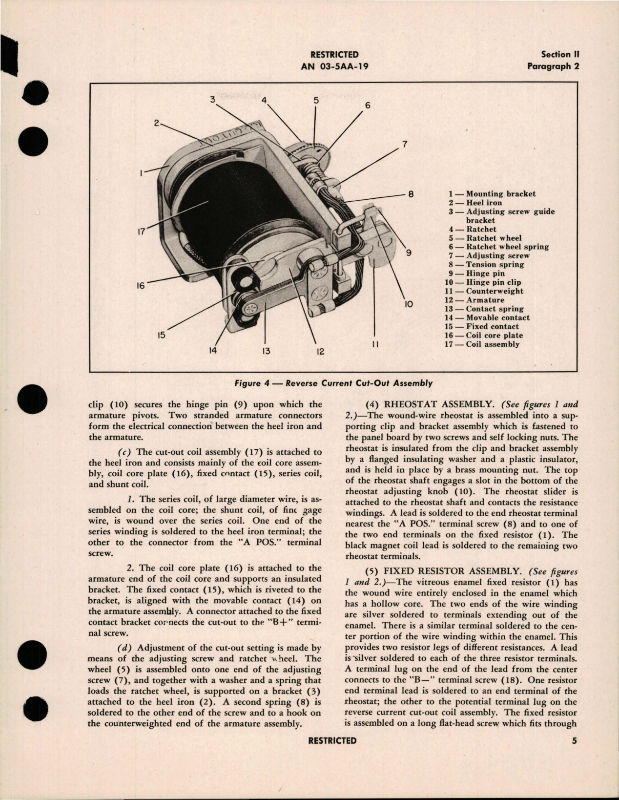 Sample page 9 from AirCorps Library document: Operation, Service & Overhaul Instructions with Parts Catalog for DC Generator Control Panels -Types B-1-B, 1202, 1427