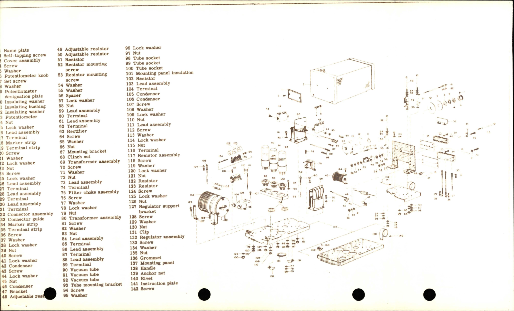 Sample page 5 from AirCorps Library document: Overhaul Instructions for Electronic Voltage Regulator - Types 40E23-1-A, 40E23-1-B, 40E23-1-C, 40E23-2-B, 40E23-3-B 