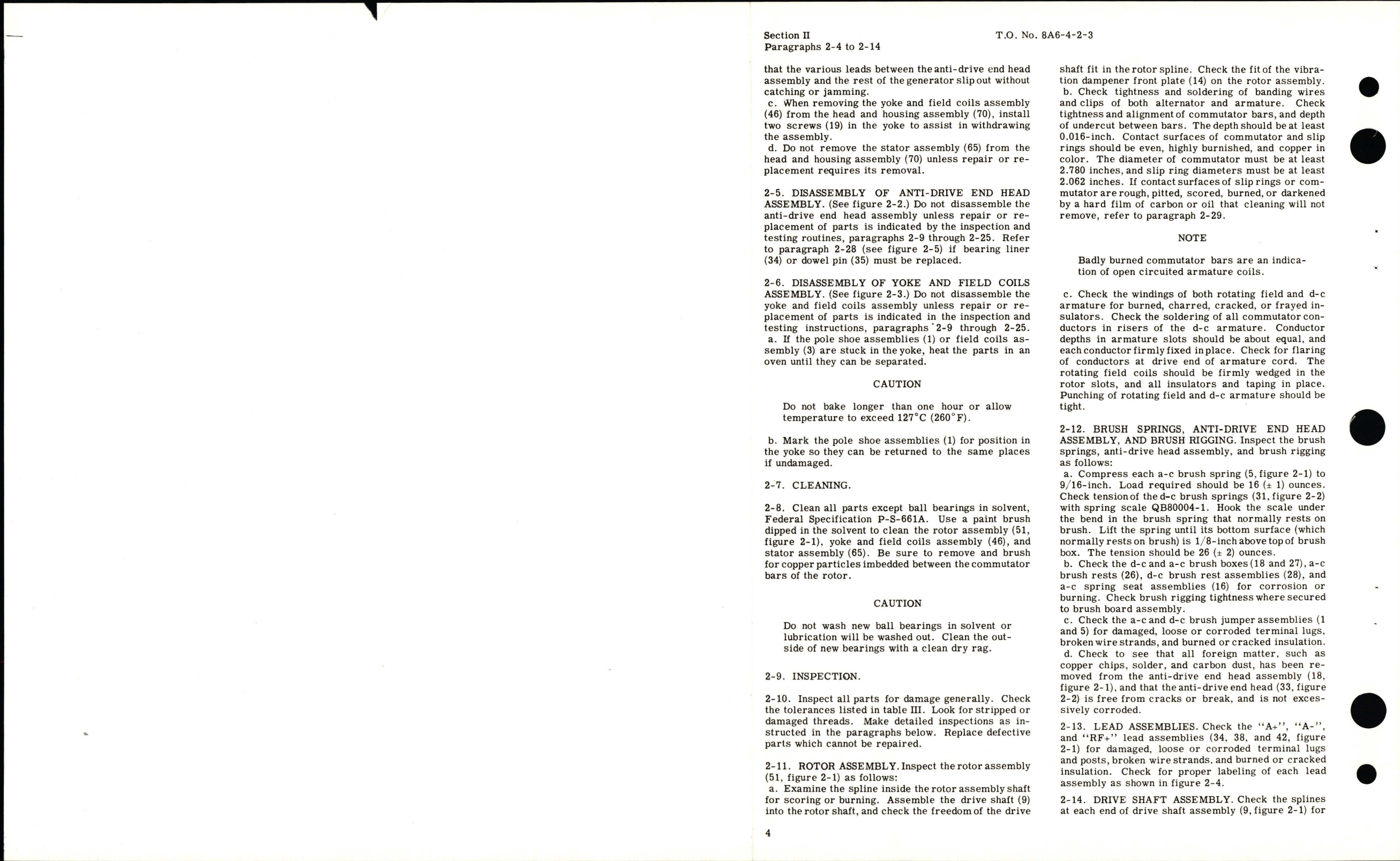 Sample page 8 from AirCorps Library document: Overhaul Instructions for Engine Driven A-C Generators